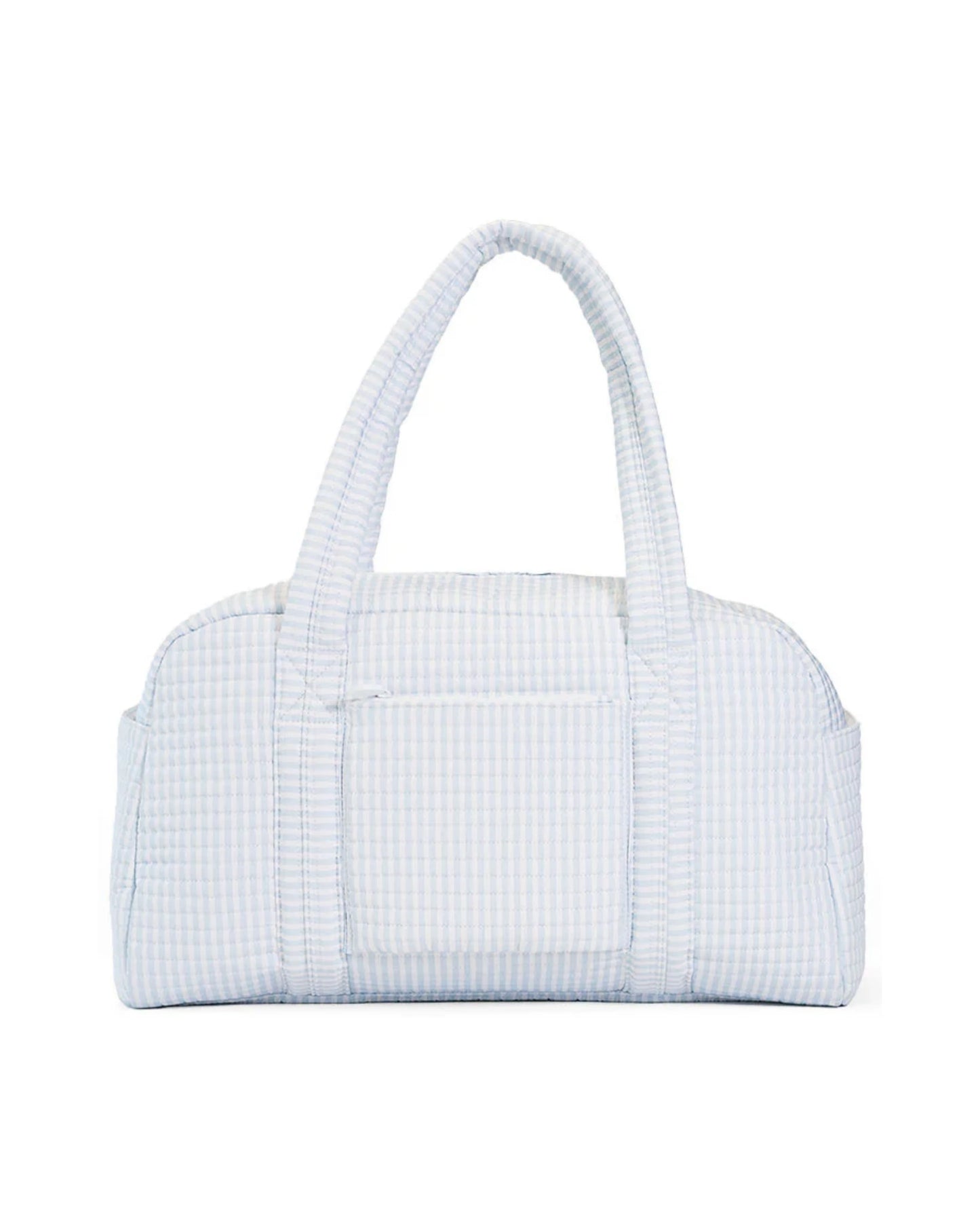 TRVL Design Quilted Grande Duffel--Pimlico Stripe Blue