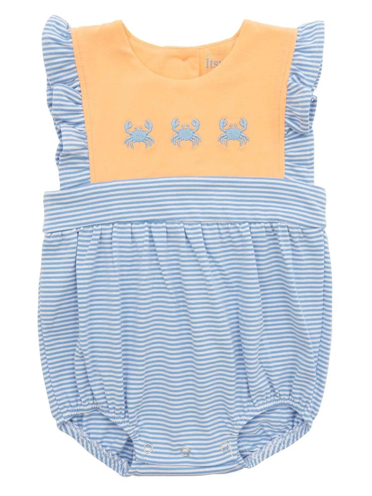 Itsy Bitsy Crab Trio Ruffle Bubble