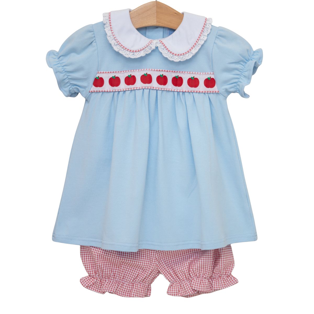 Trotter Street Apple Ribbon Bloomer Set