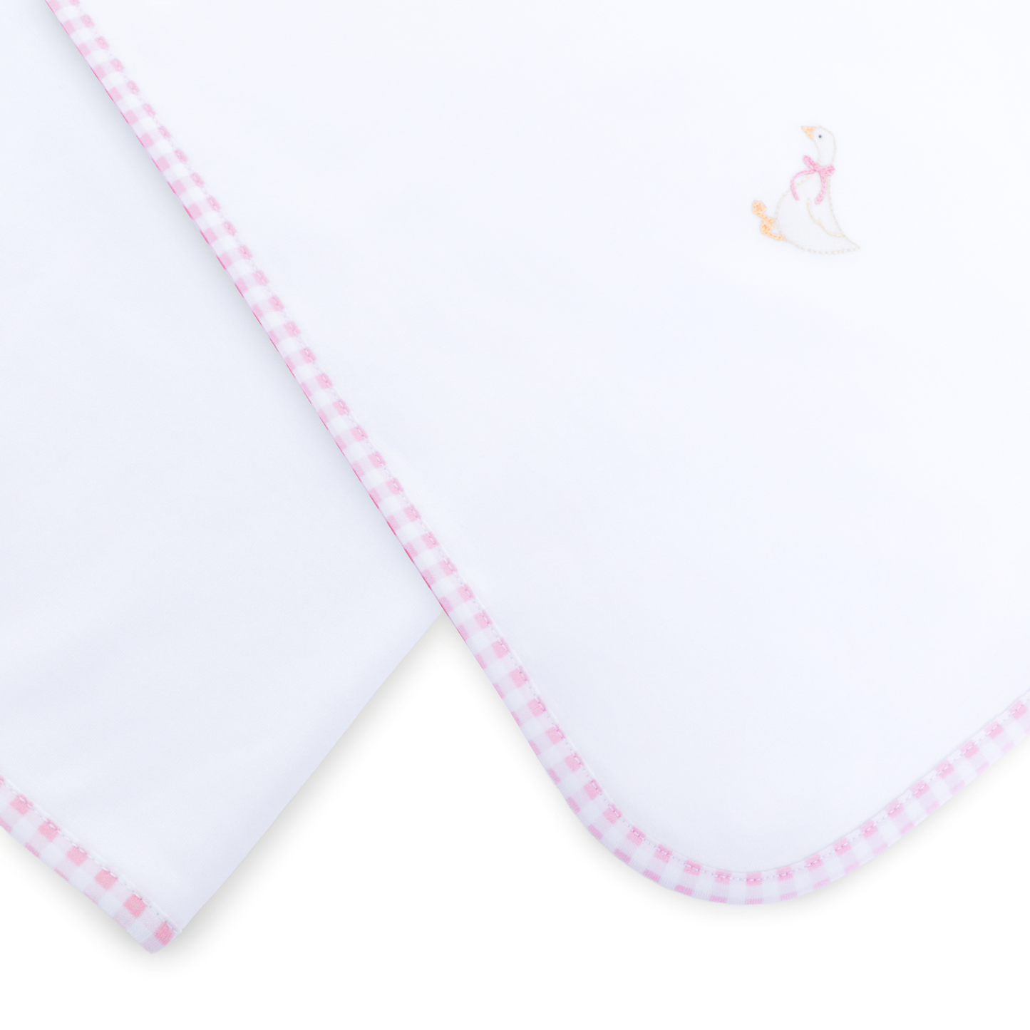 Magnolia Baby Silly Goose Receiving Blanket - Pink