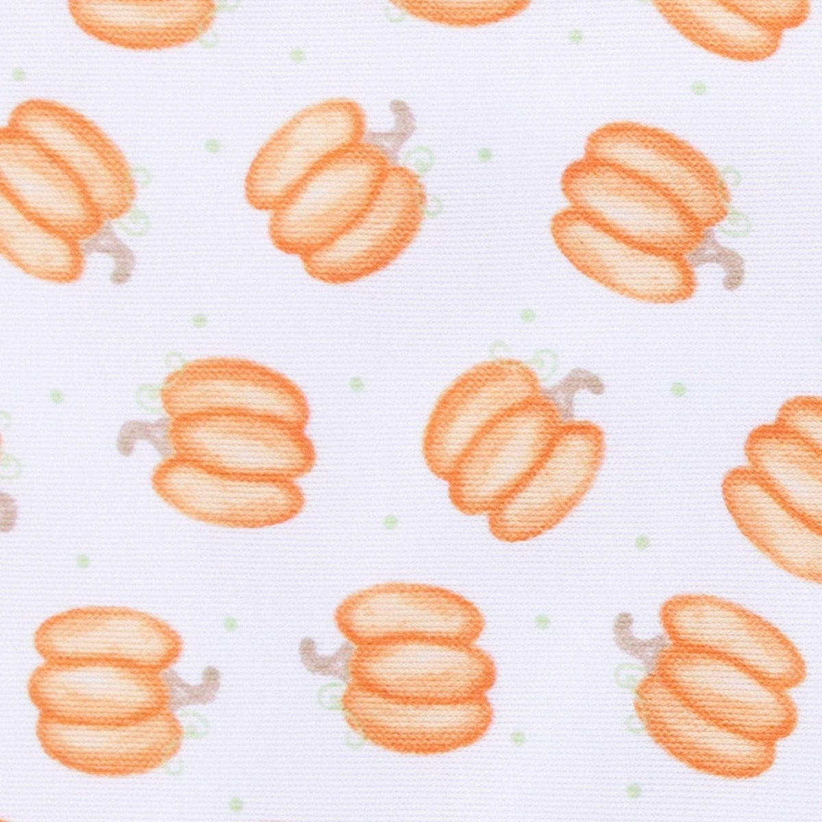 Magnolia Baby Baby Pumpkin Print Short Sleeve Boy Bubble