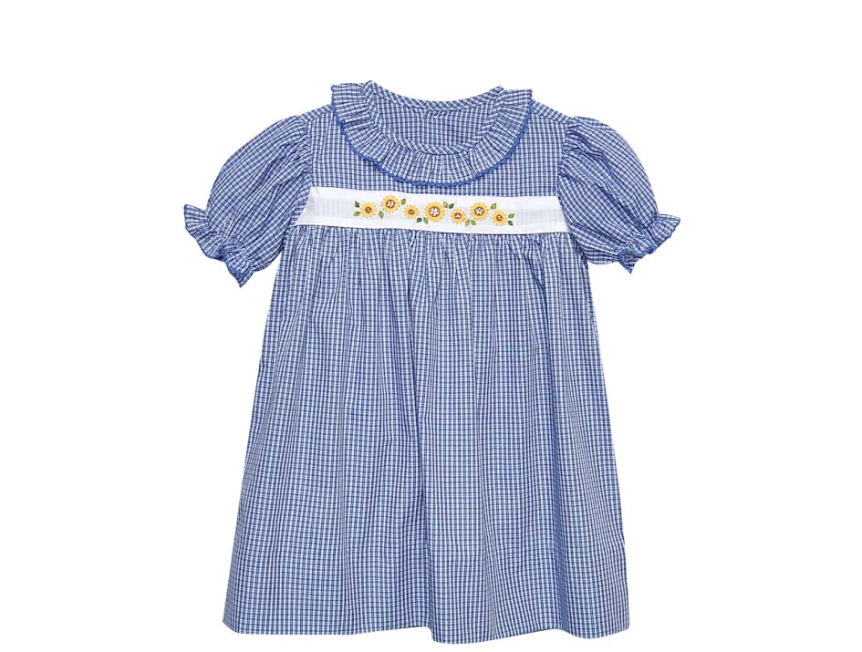 Remember Nguyen Royal Blue Bryn Dress--Sunflower