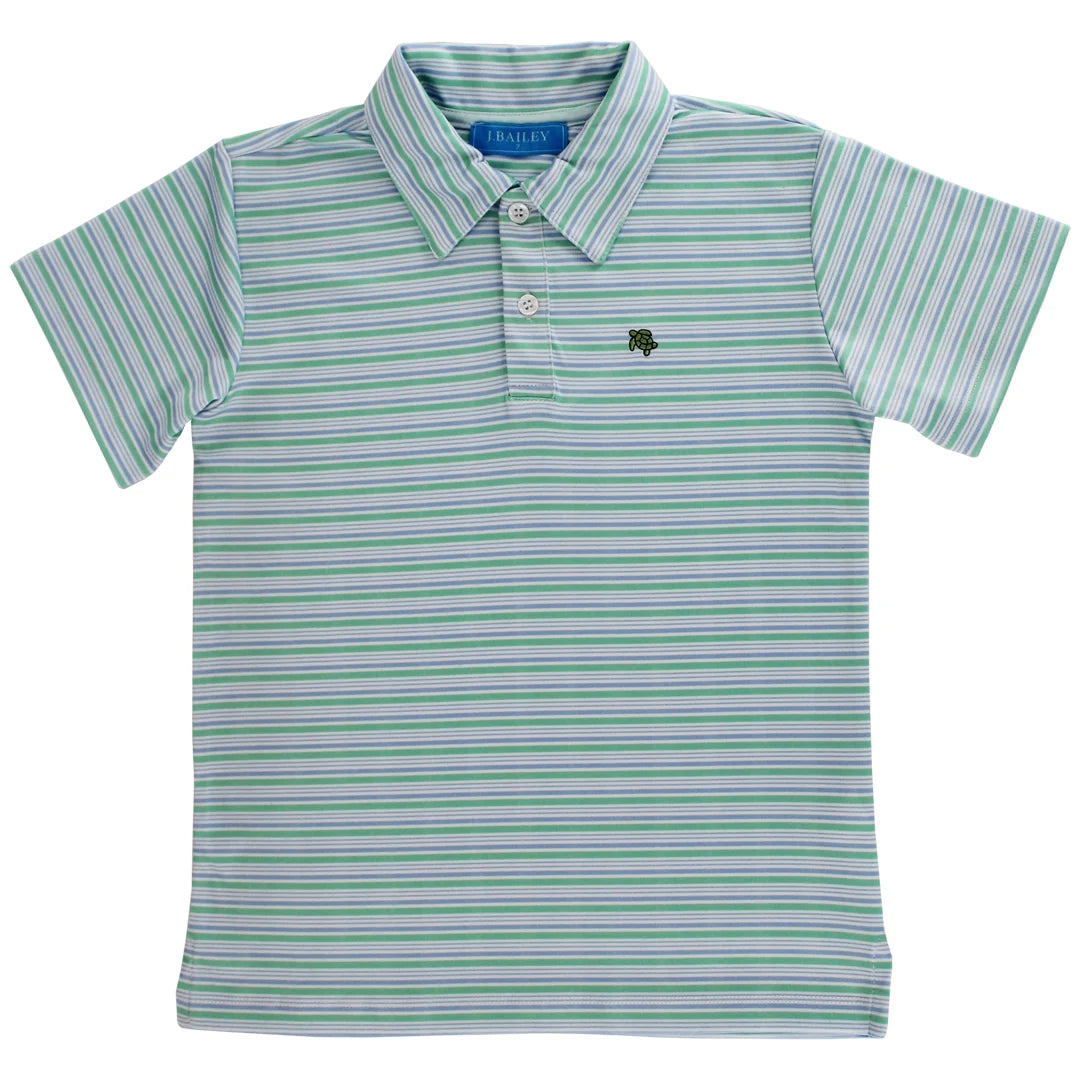 Bailey Boys J. Bailey Short Sleeve Performance Henry Polo, Pinehurst