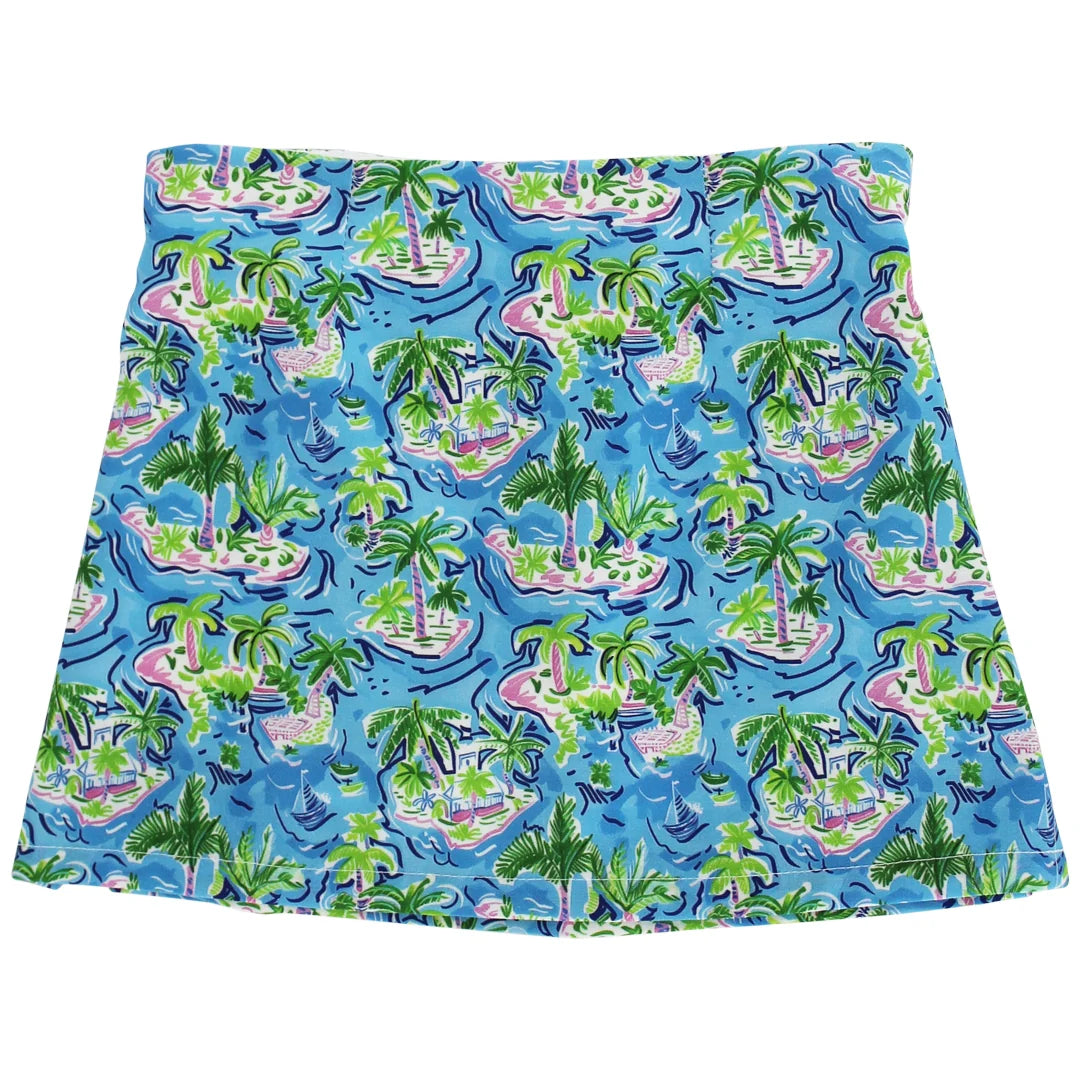 Bailey Boys Skort, Palm Paradise