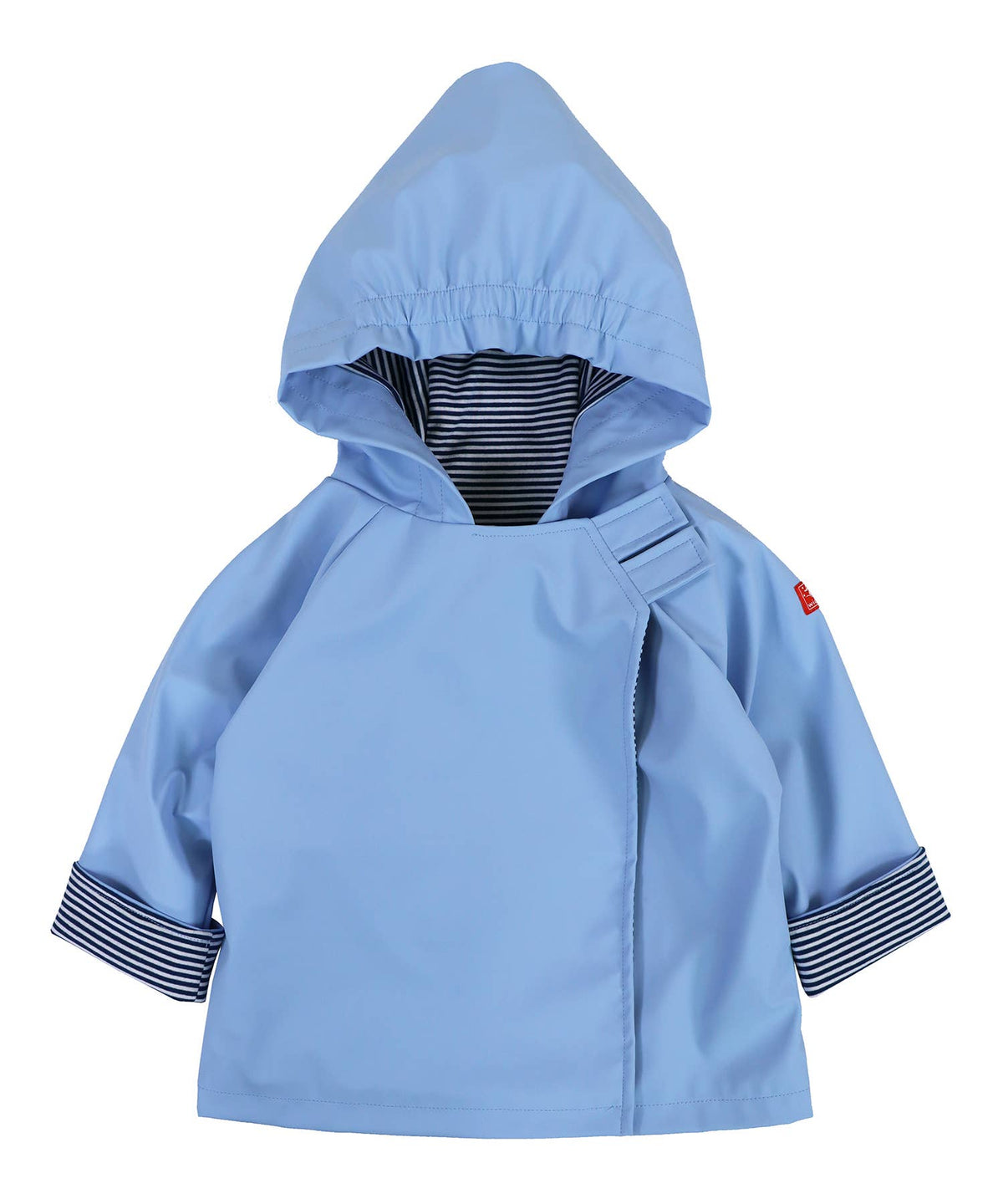 Widgeon Favorite Wrap Rain Jacket with Hood --Light Blue