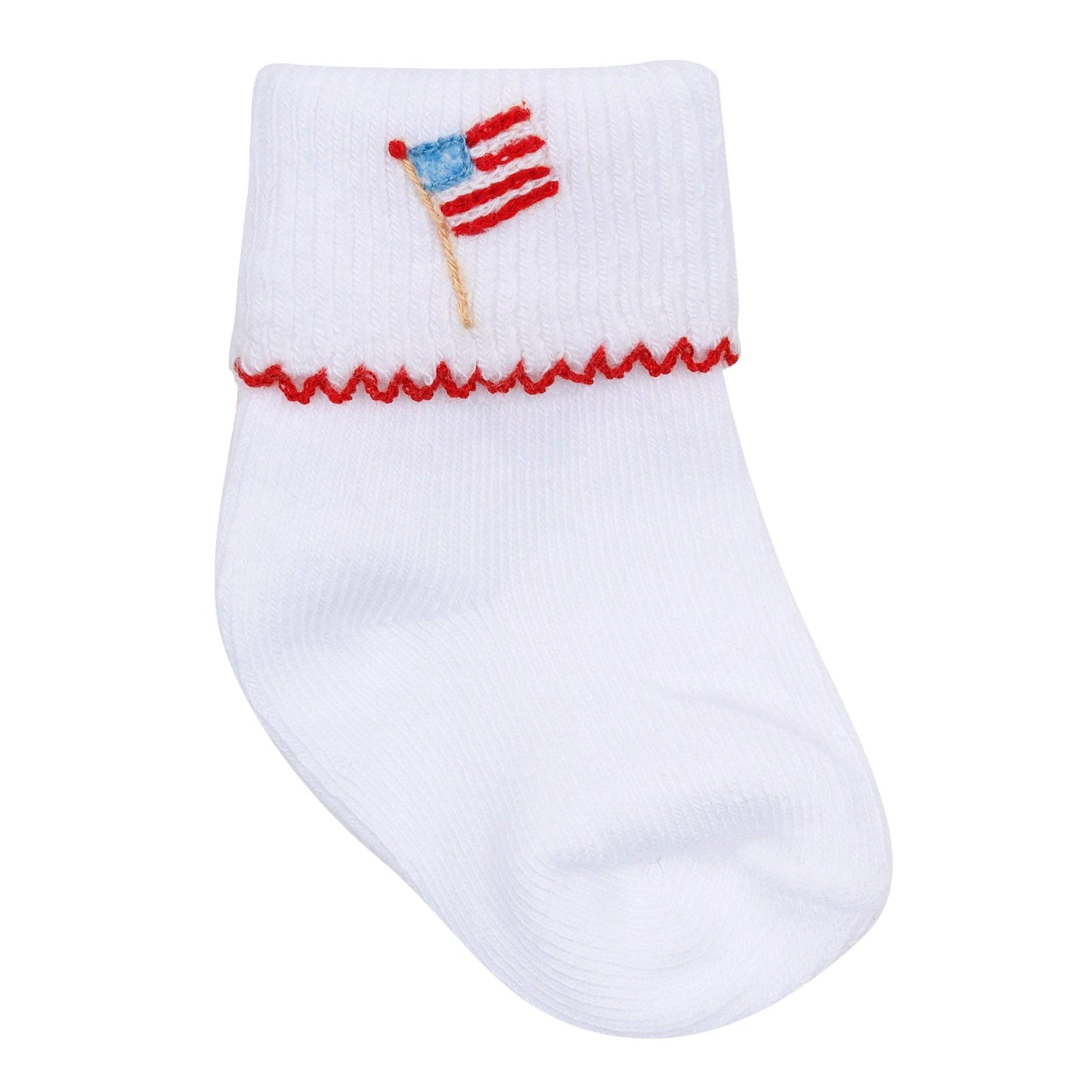 Magnolia Baby A Sparkly Fourth Socks--Unisex