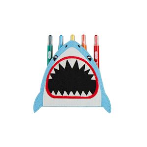 Mud Pie Shark Twisty Crayon Holder
