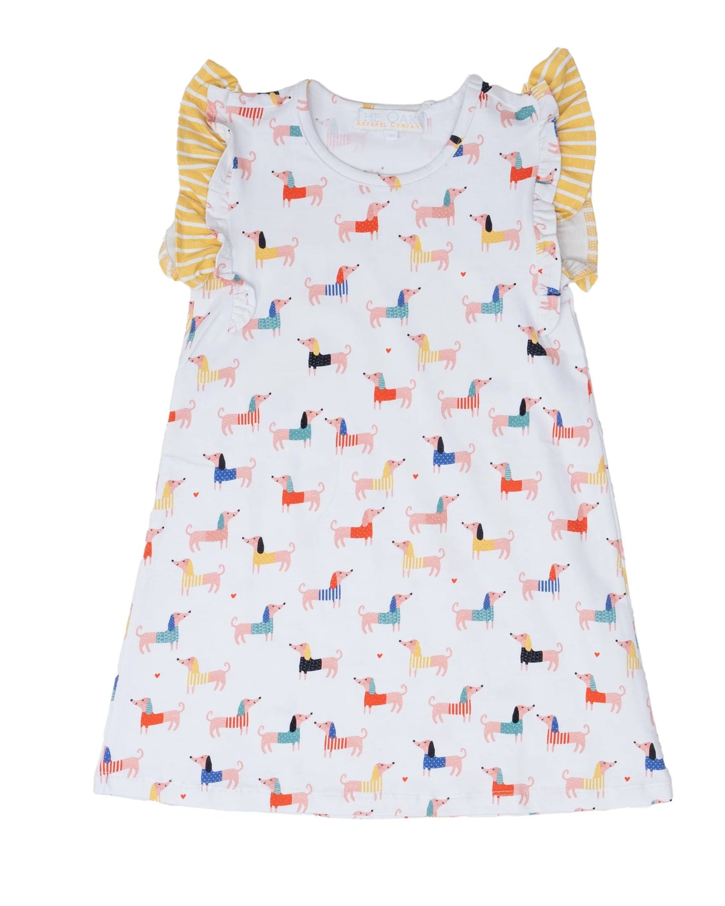 The Oaks Lori Darling Pups Knit Dress