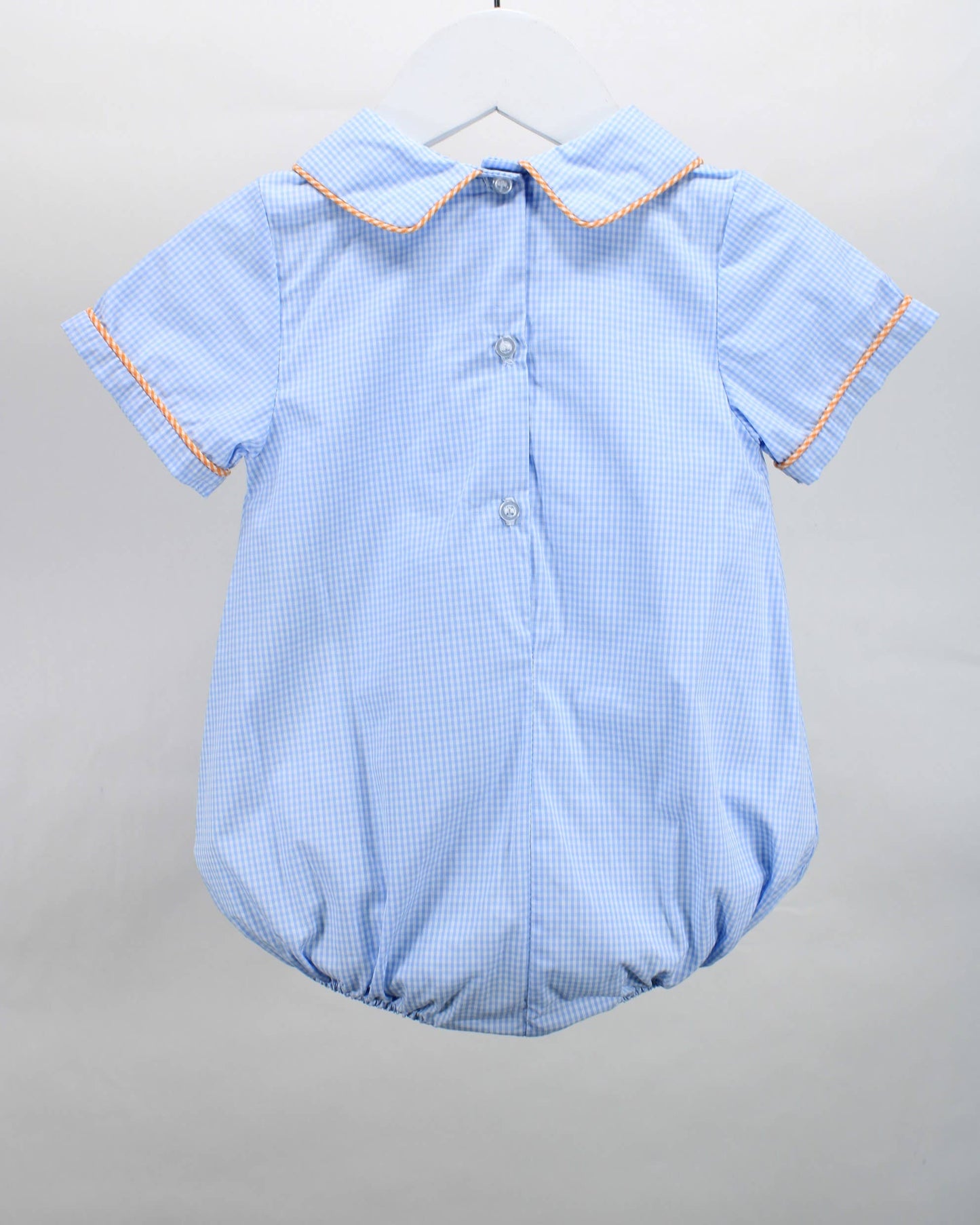 Baby Blessings Cooper Pumpkin Bubble Romper