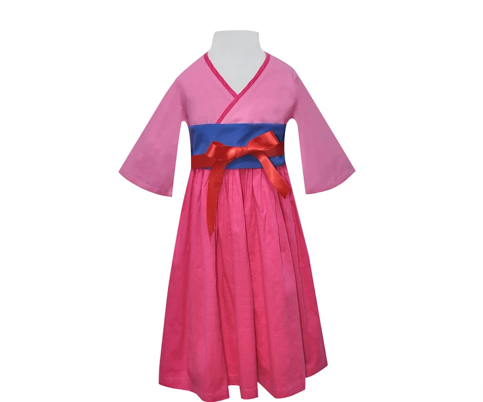 Remember Nguyen Pink Mulan Dress