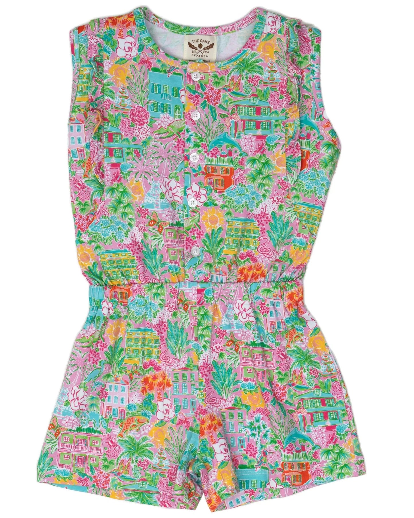 The Oaks Apparel Kinsley Charming Charleston Romper