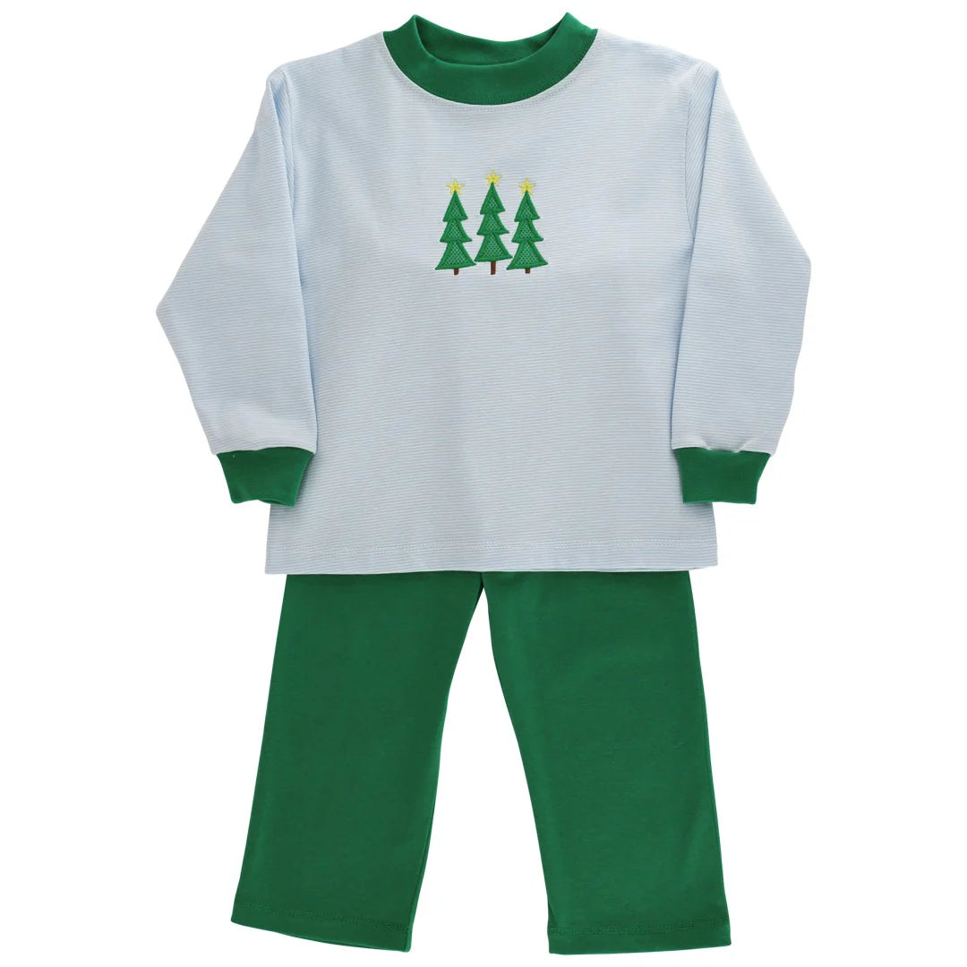 Bailey Boys Enchanted Evergreens, Boys Pants Set Knit
