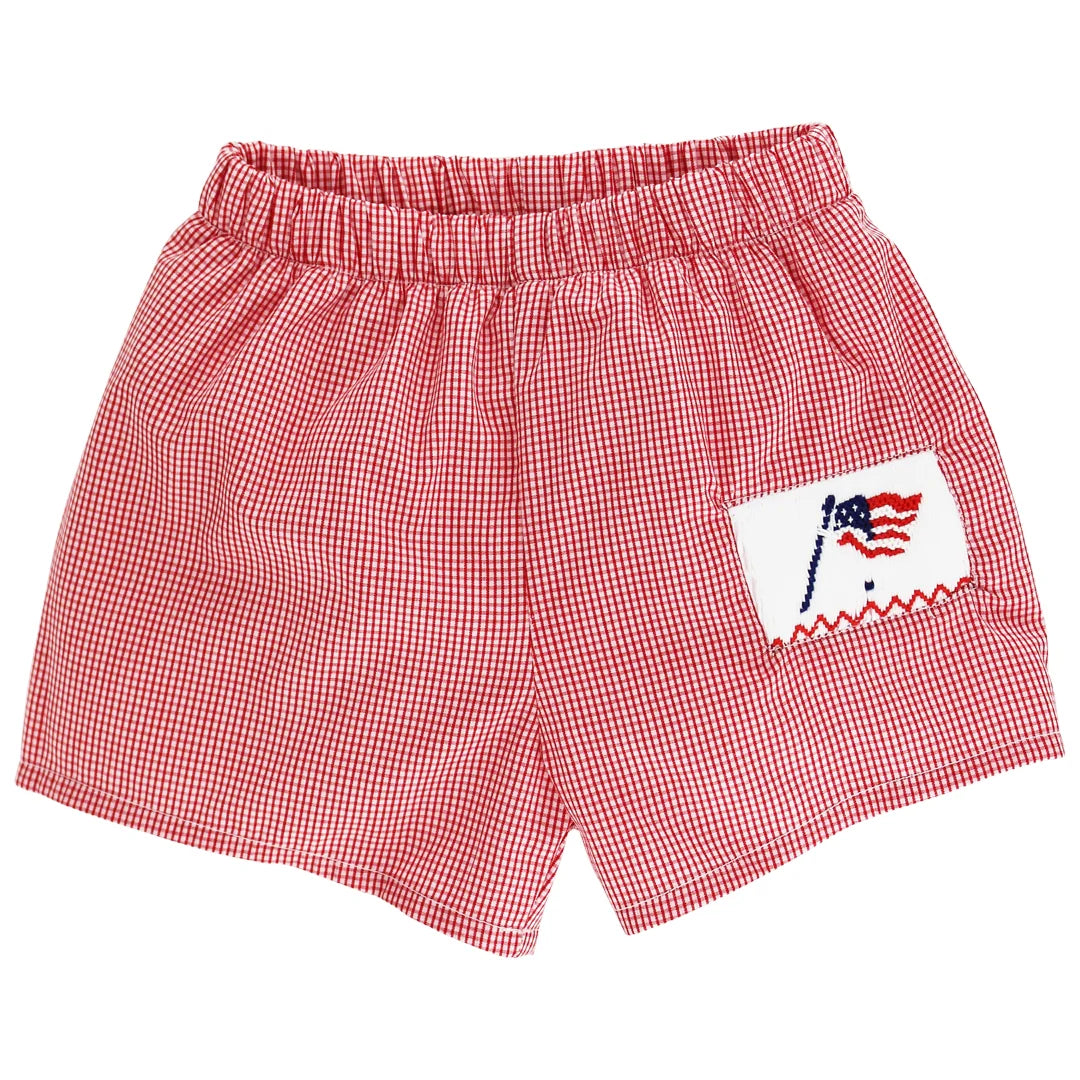 Bailey Boys Old Glory Swim Trunk--Boys