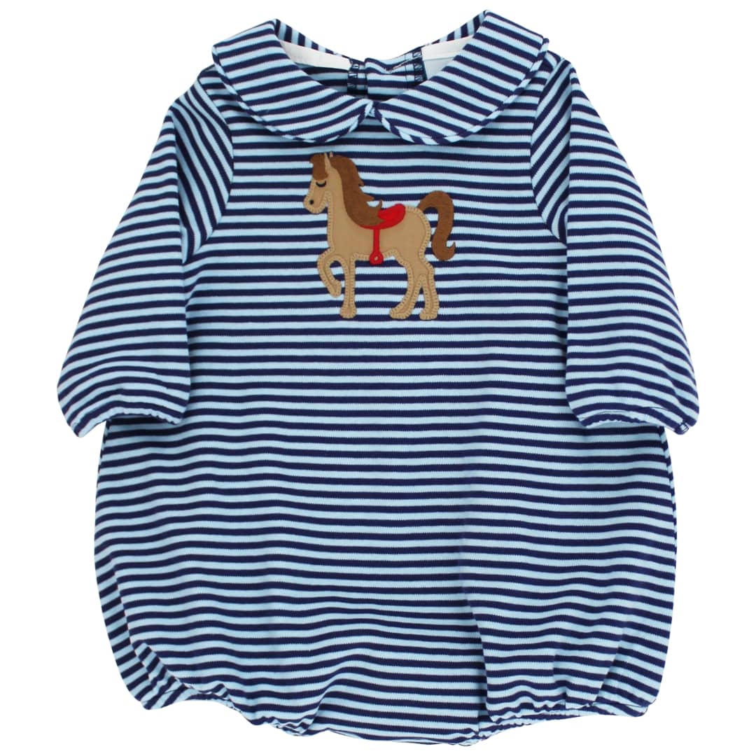 Bailey Boys Triple Crown Knit Infant Bubble