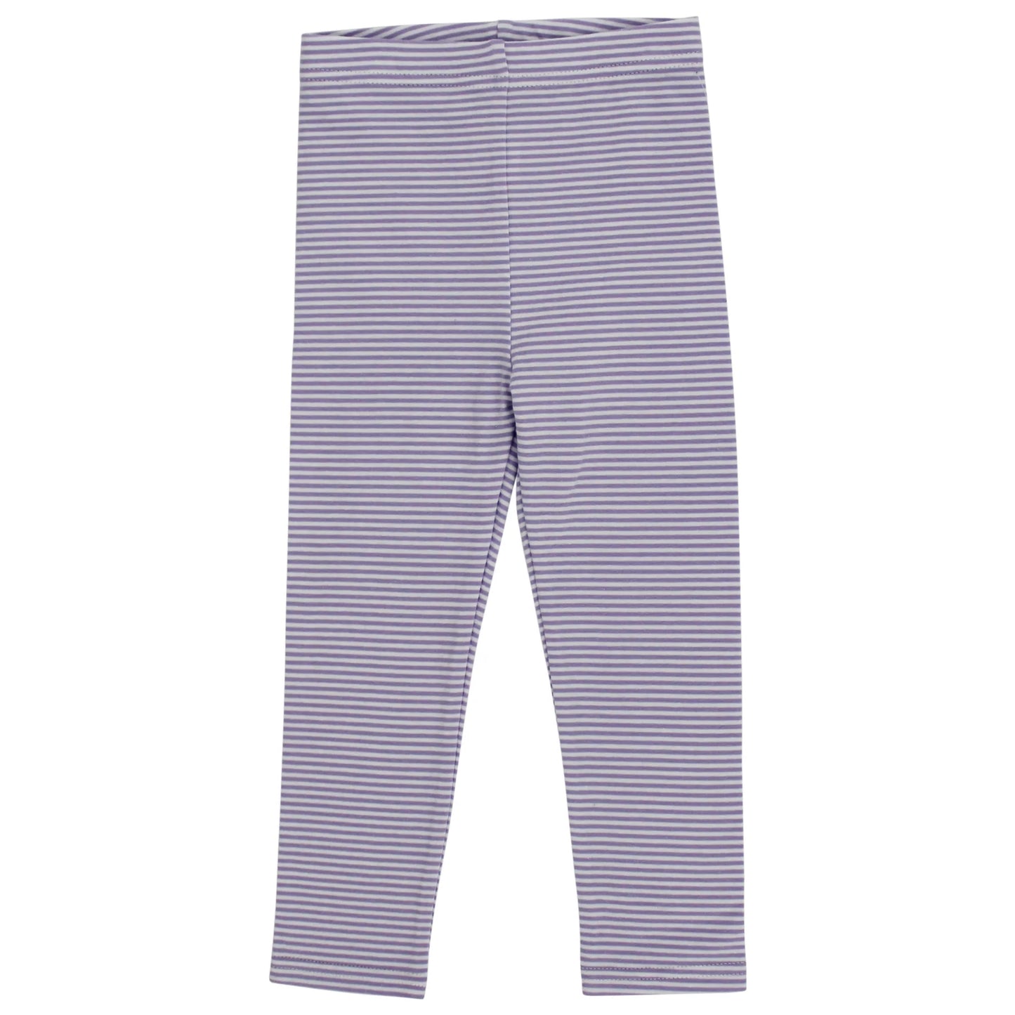 Bailey Boys Buddies Lilac Stripe Girls Knit Leggings