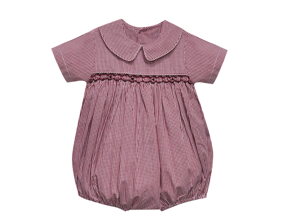 Southern Saturday Remember Nguyen Gamecock Black/Garnet Smocked Boy Bubble