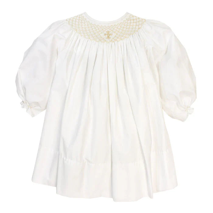 Bailey Boys Ivory Christening Bishop--Long Sleeve