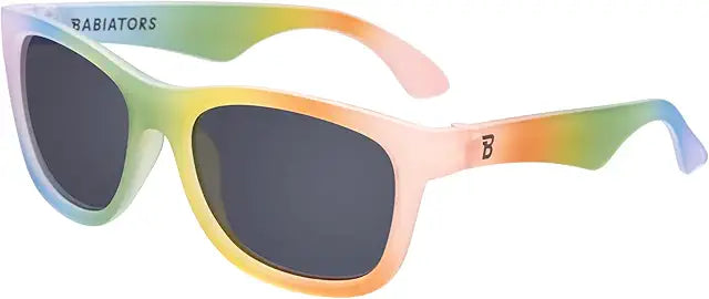 Babiators Original Navigators--Rad Rainbow Sunglasses--Ages 3-5