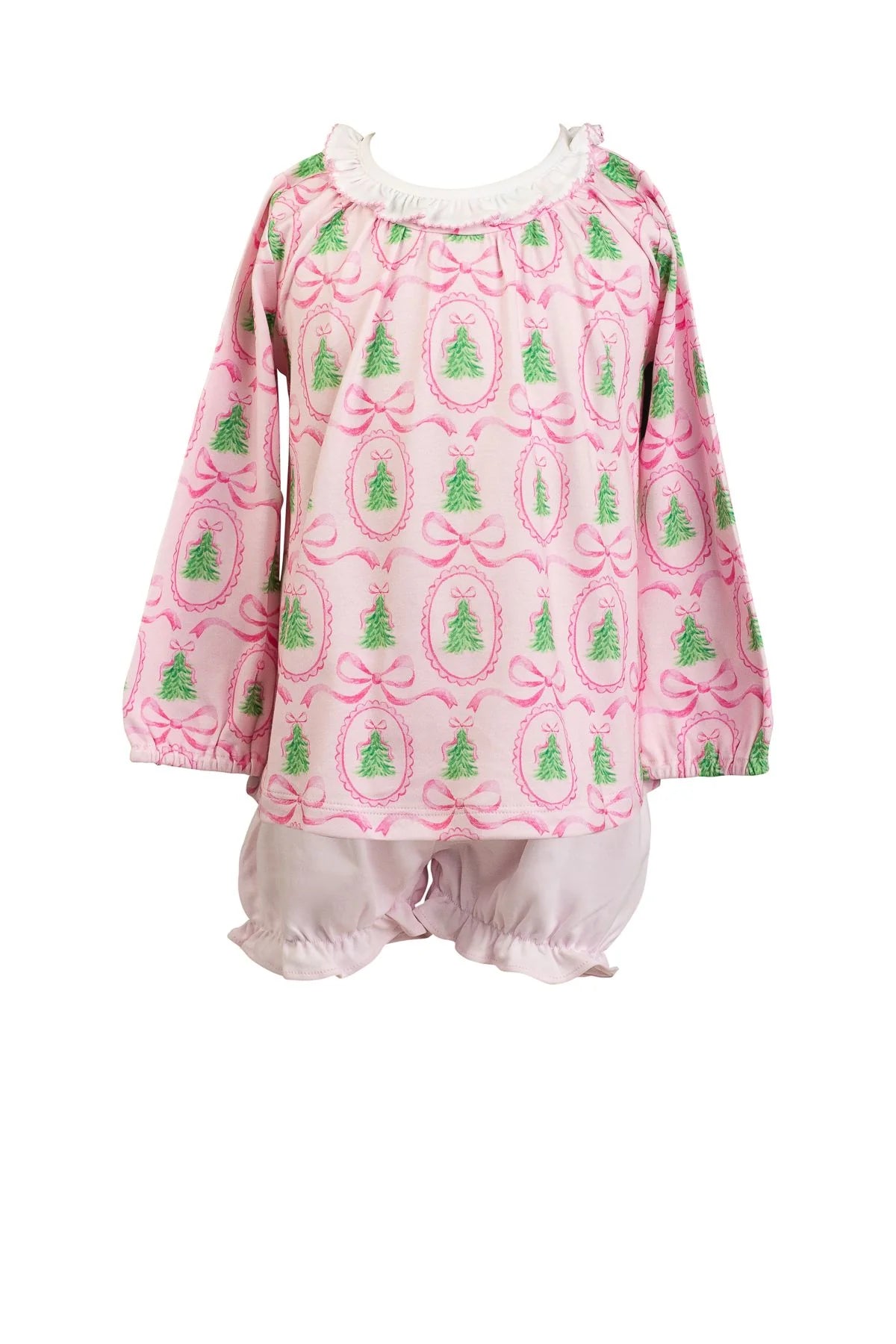 Proper Peony Pink Tannenbaum Bloomer Set