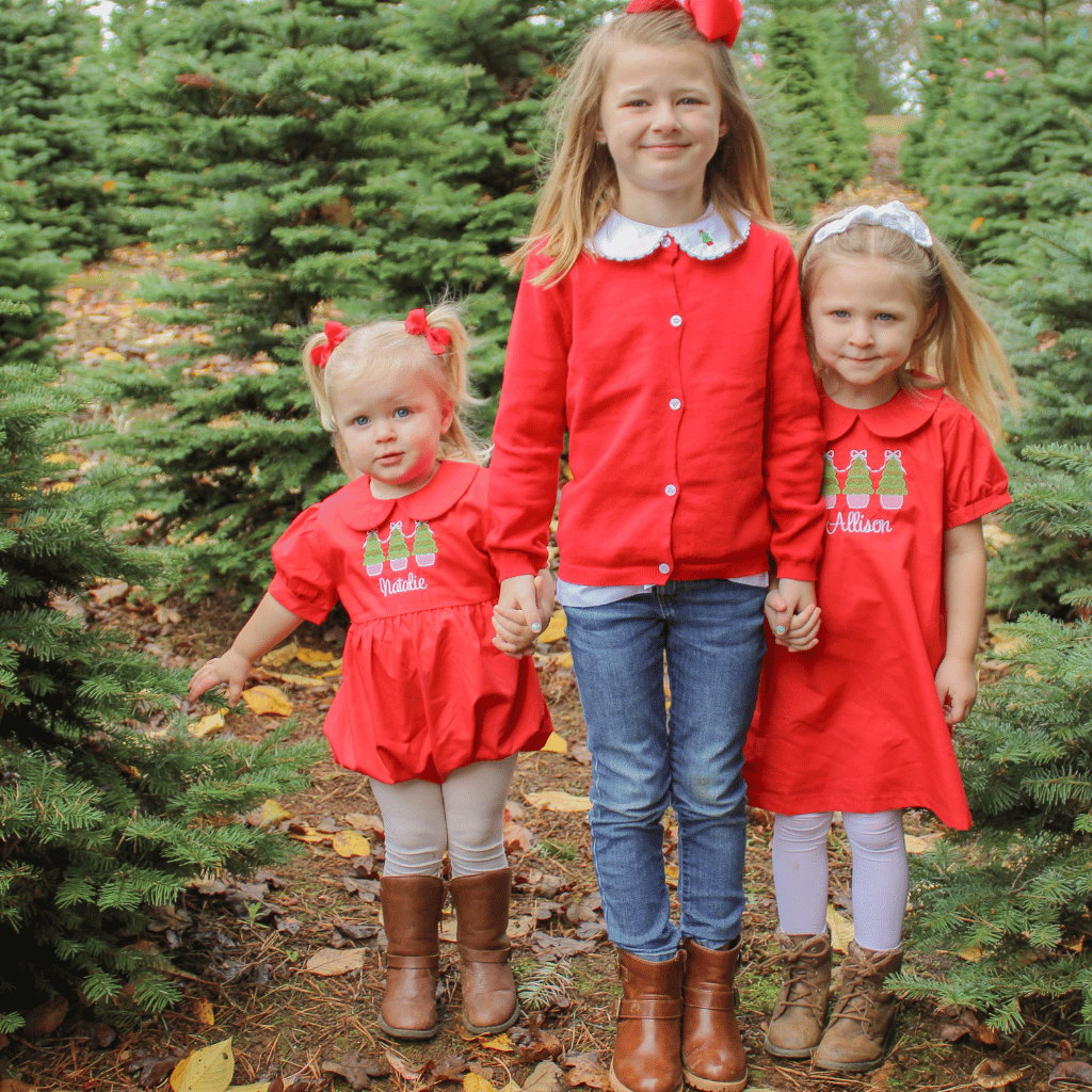 Carson Elizabeth Kids Red Cardigan Sweater
