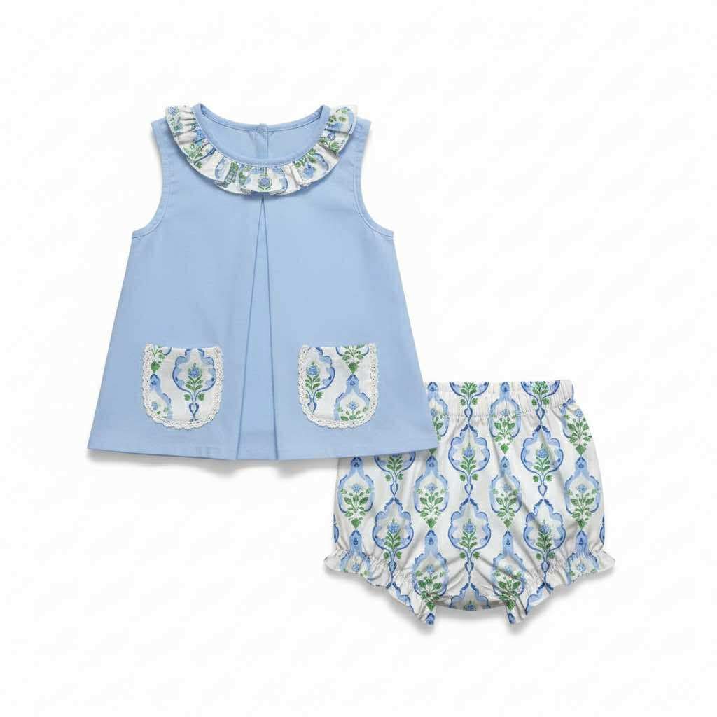 City Beautiful Floral Bloomer Set