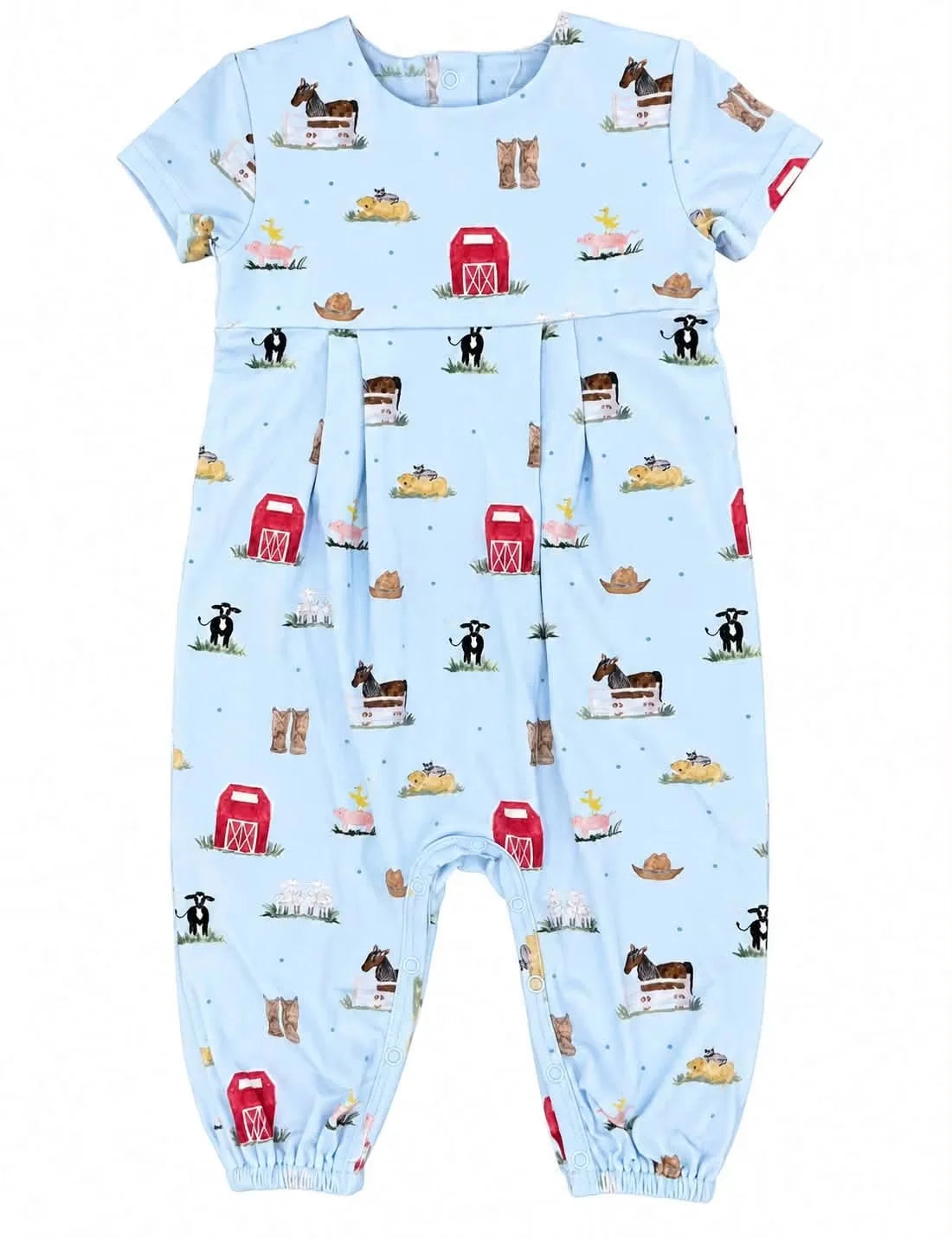 Three Little Ducks Sullivan Romper- Willow Creek Farm