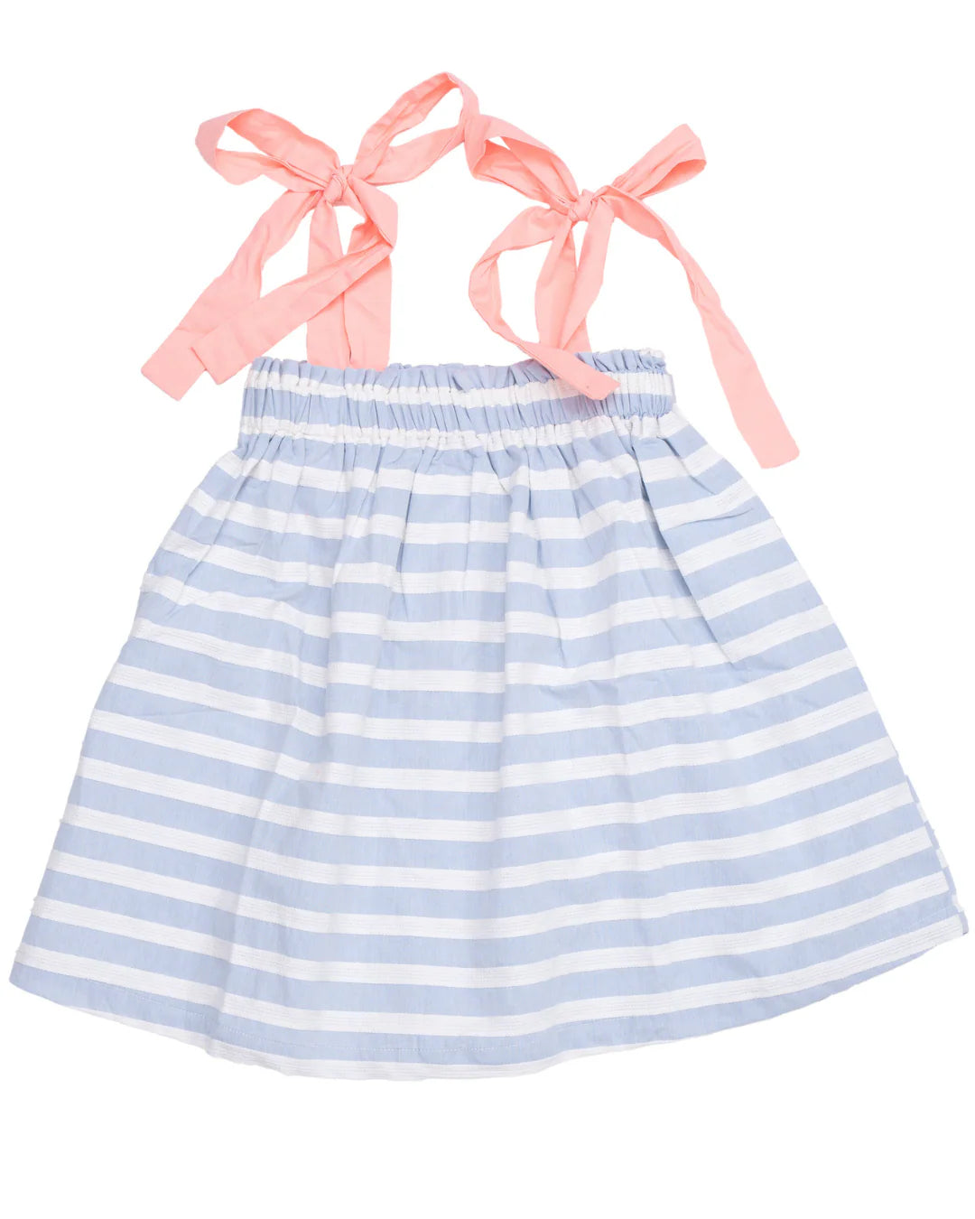 The Oaks Lola Blue and White Stripe Sundress