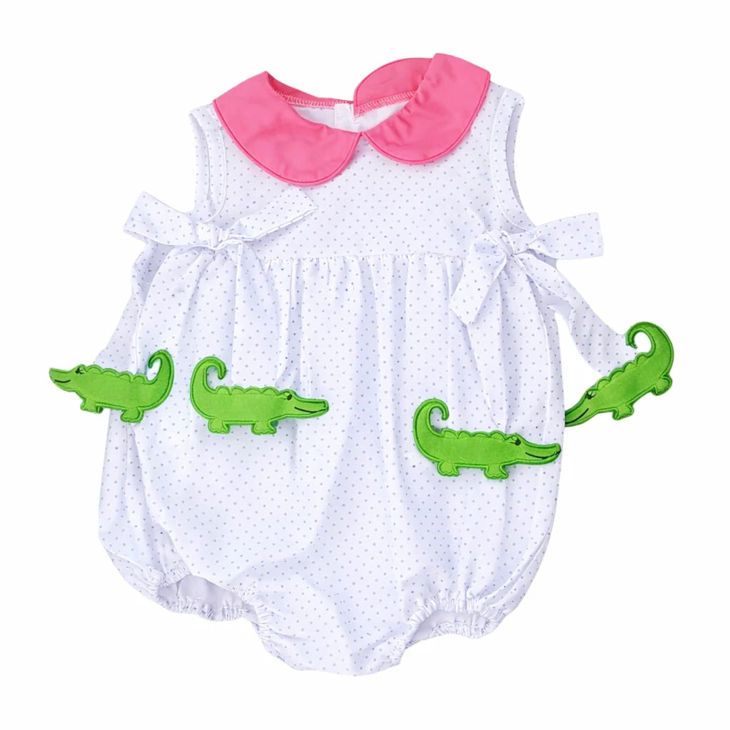 City Beautiful Alligator Side Tag Bubble--Girls
