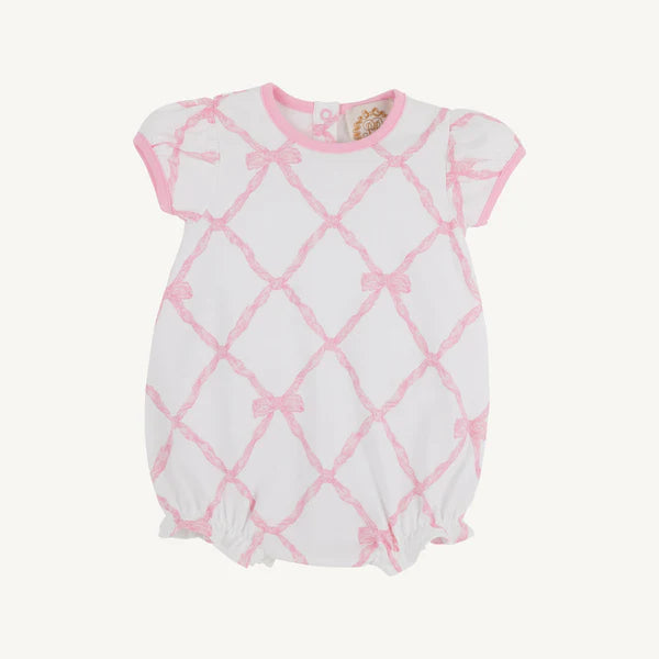 Beaufort Bonnet Penny's Play Bubble--Belle Meade Bow/Pier Party Pink