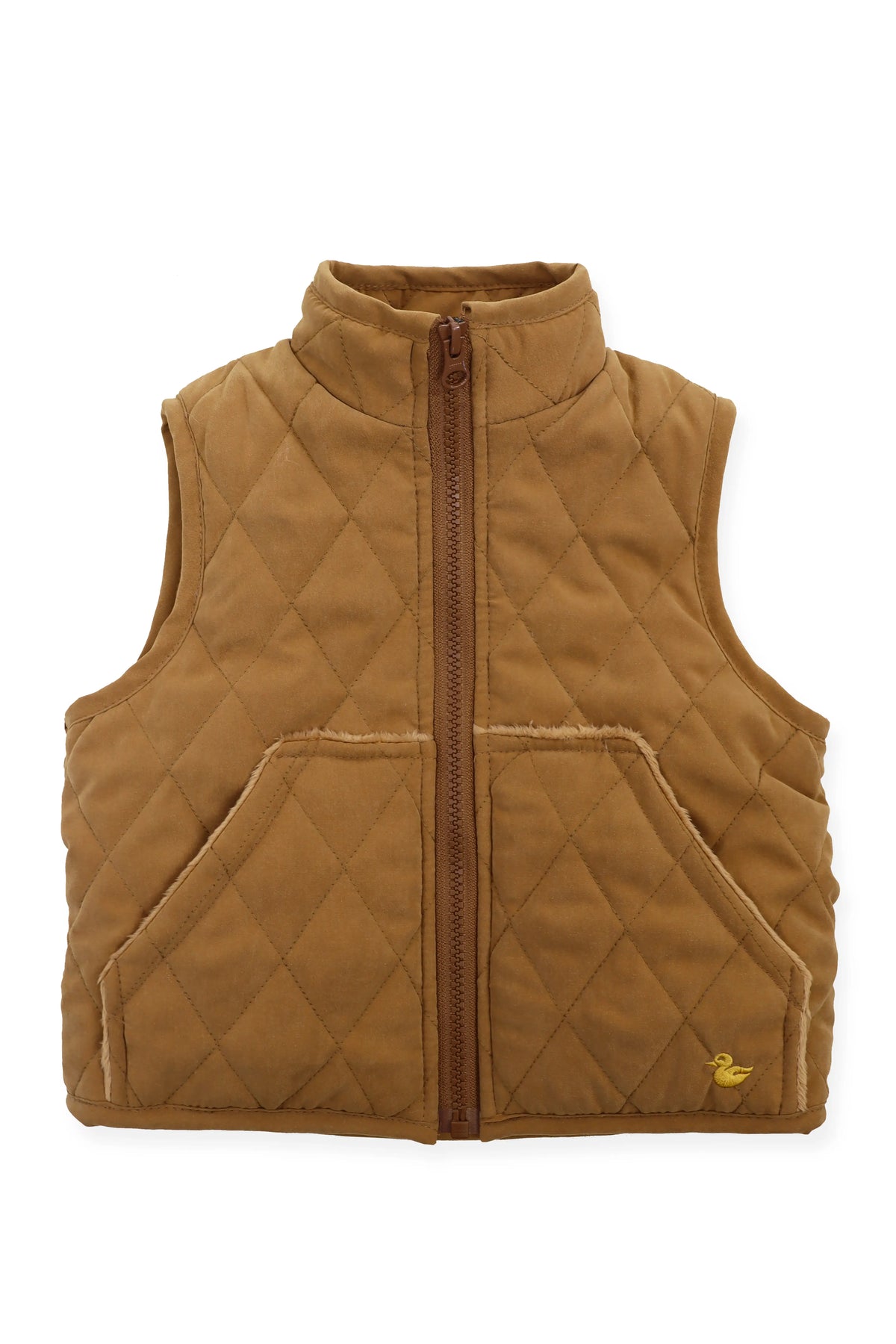Widgeon Barn Vest--Caramel