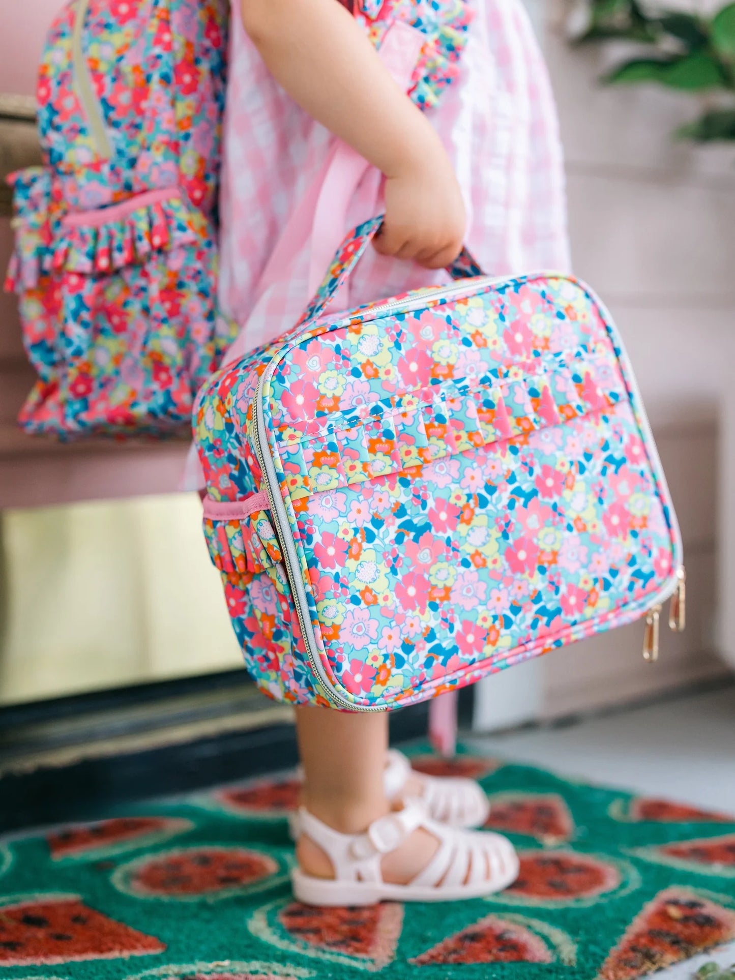 Poppy Kids Co Adaline Floral Lunchbox