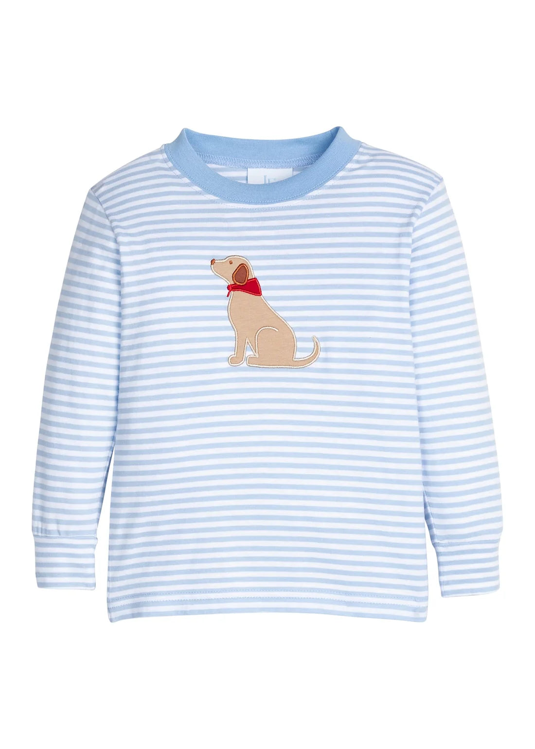 Little English Applique T-Shirt--Seated Lab