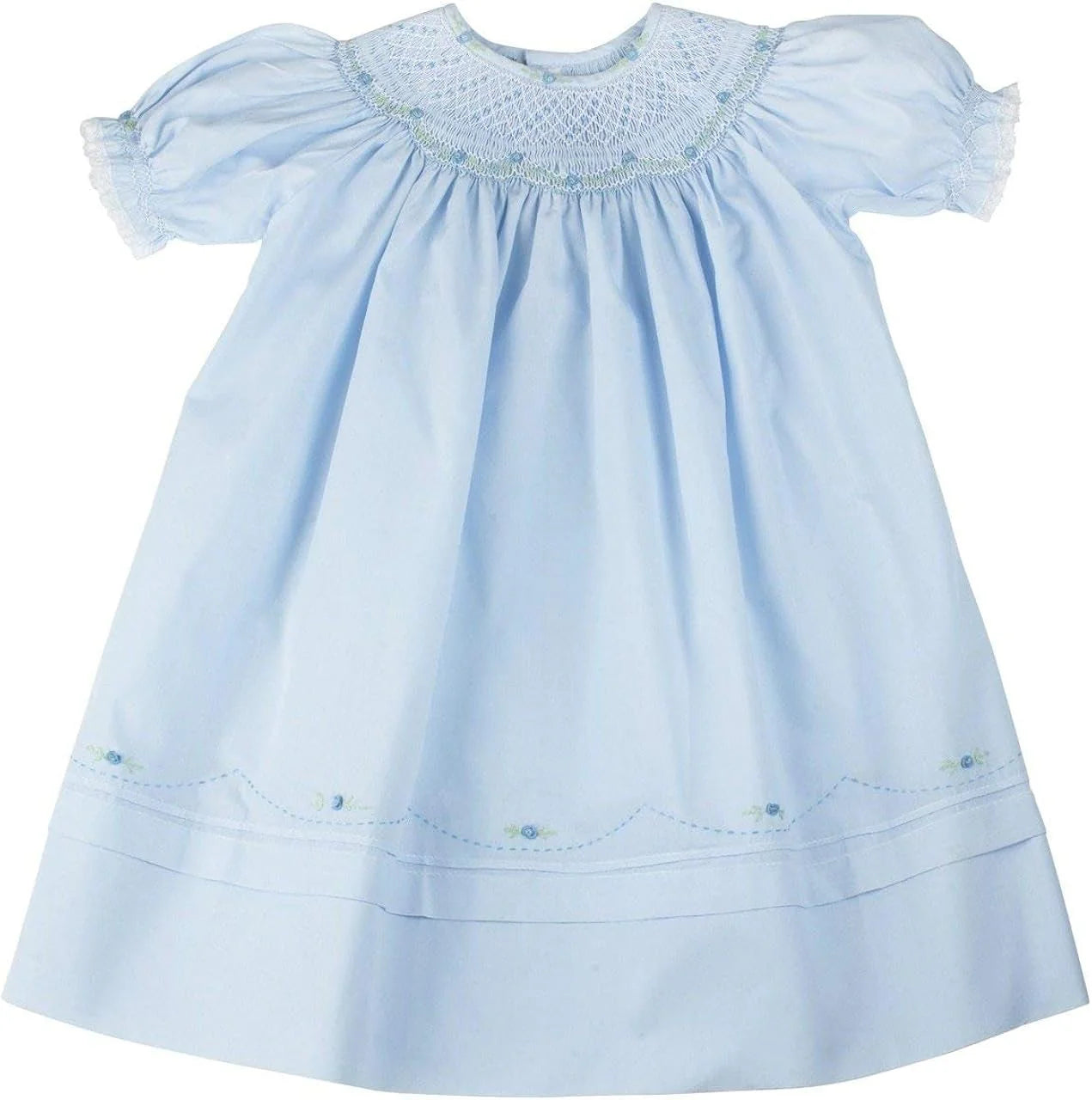 Feltman Brothers Blue Rosette Bishop Dress