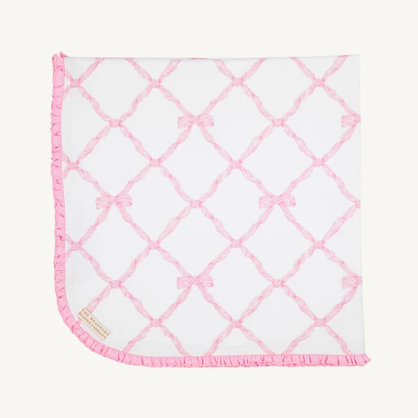 Beaufort Bonnet Baby Buggy Blanket--Belle Meade Bow