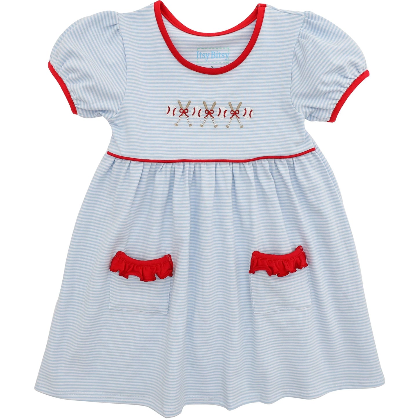 Itsy Bitsy Baseball Dress