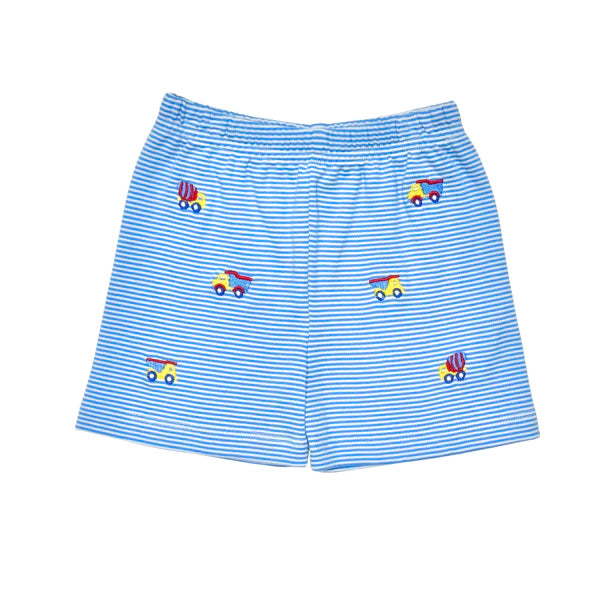 Zuccini Construction Leo Short, Periwinkle Knit