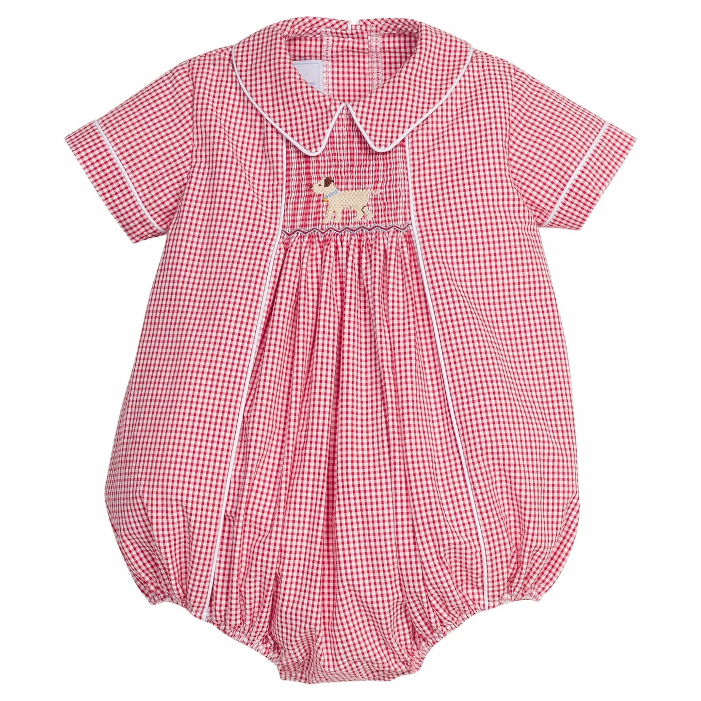 Little English Chest Smocked Bubble--Lab