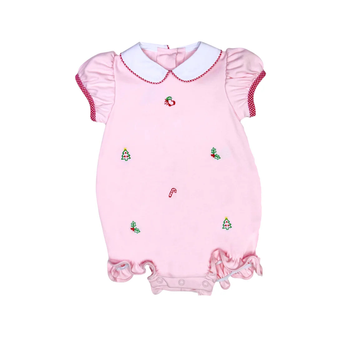 Zuccini Christmas Ornaments Louisa Bubble, Pink Knit