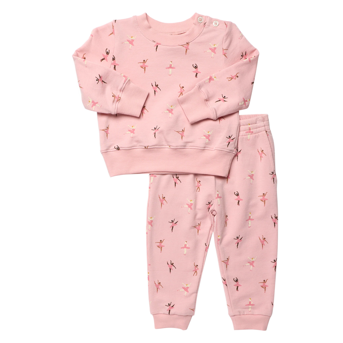 Coop Baby Jax Jogger Set--Tiny Ballerinas