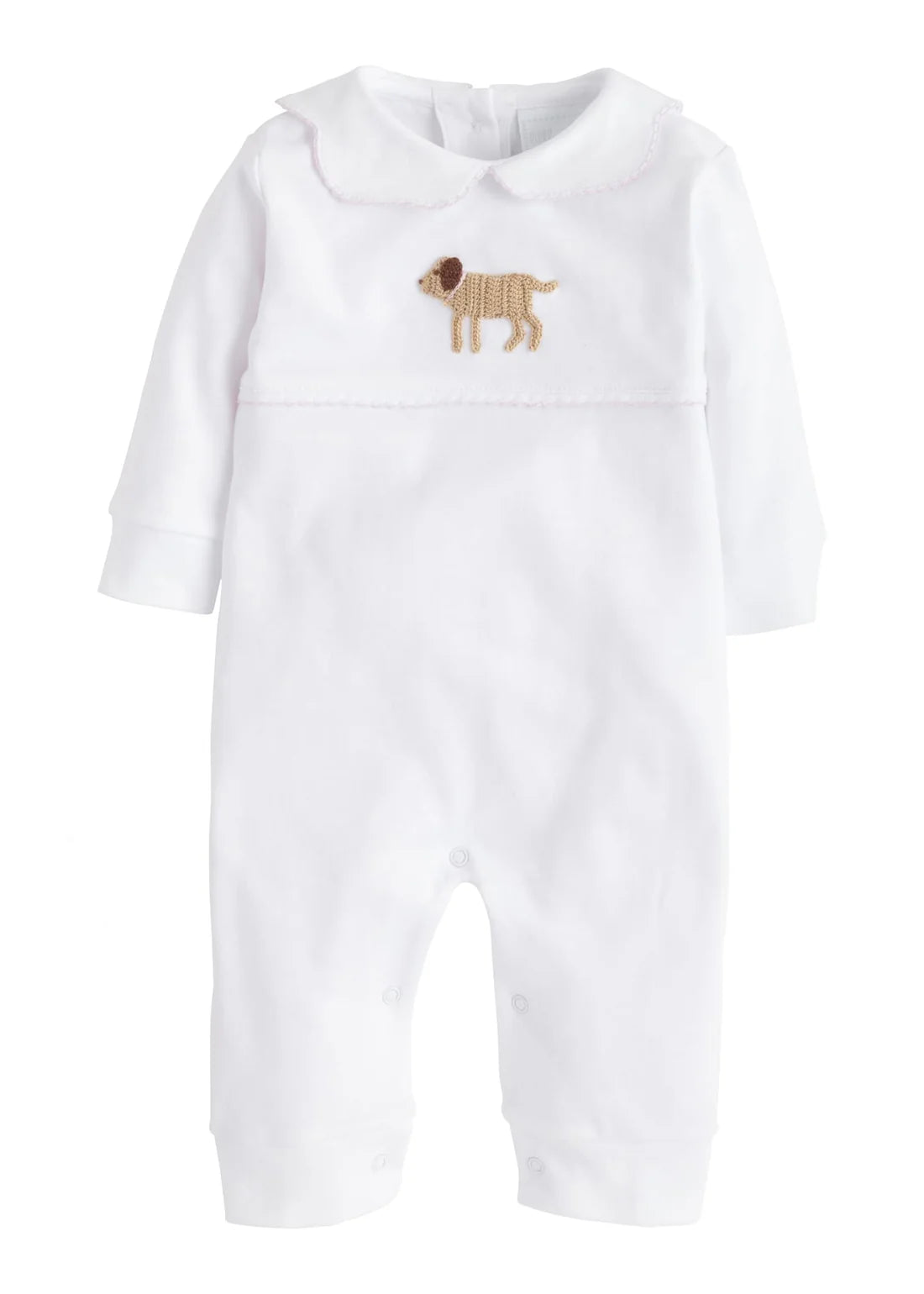 Little English Crochet Playsuit--Girl Lab