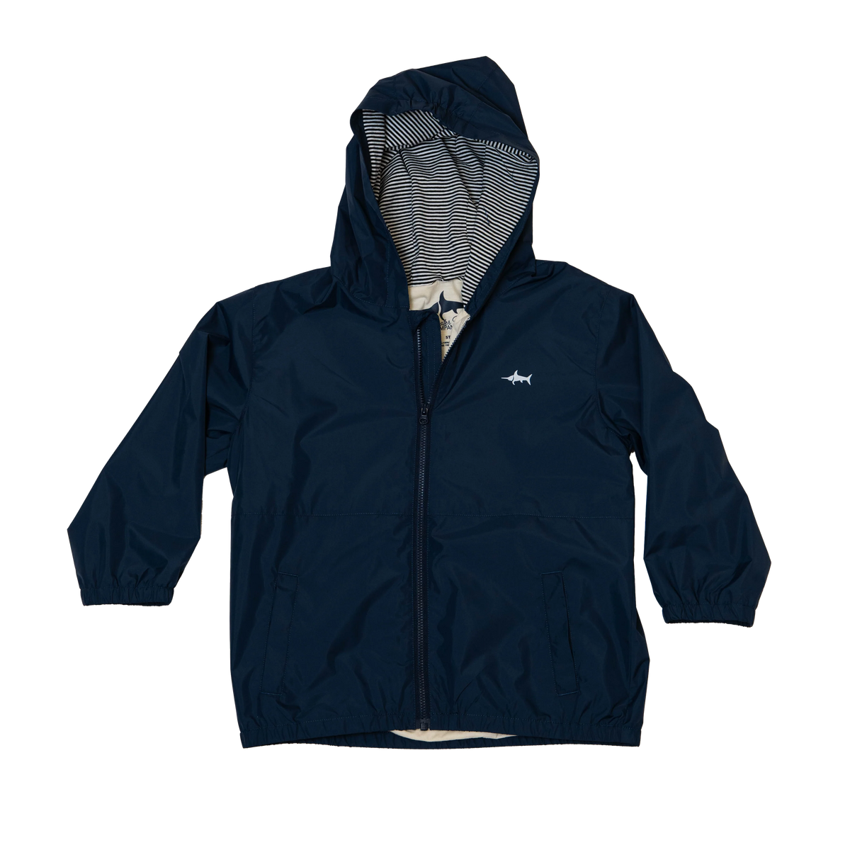 Saltwater Boys Rain Jacket--Navy