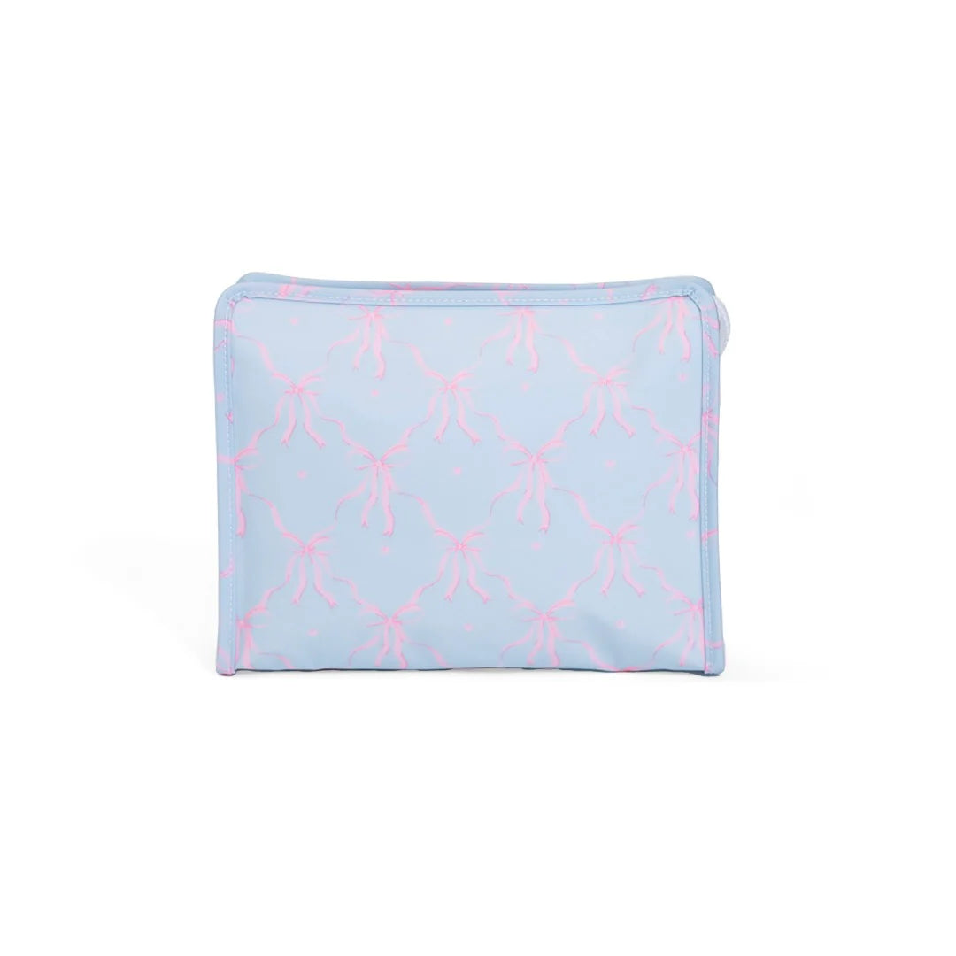 TRVL DESIGN Roadie Large Zip Pouch Eloise Bow