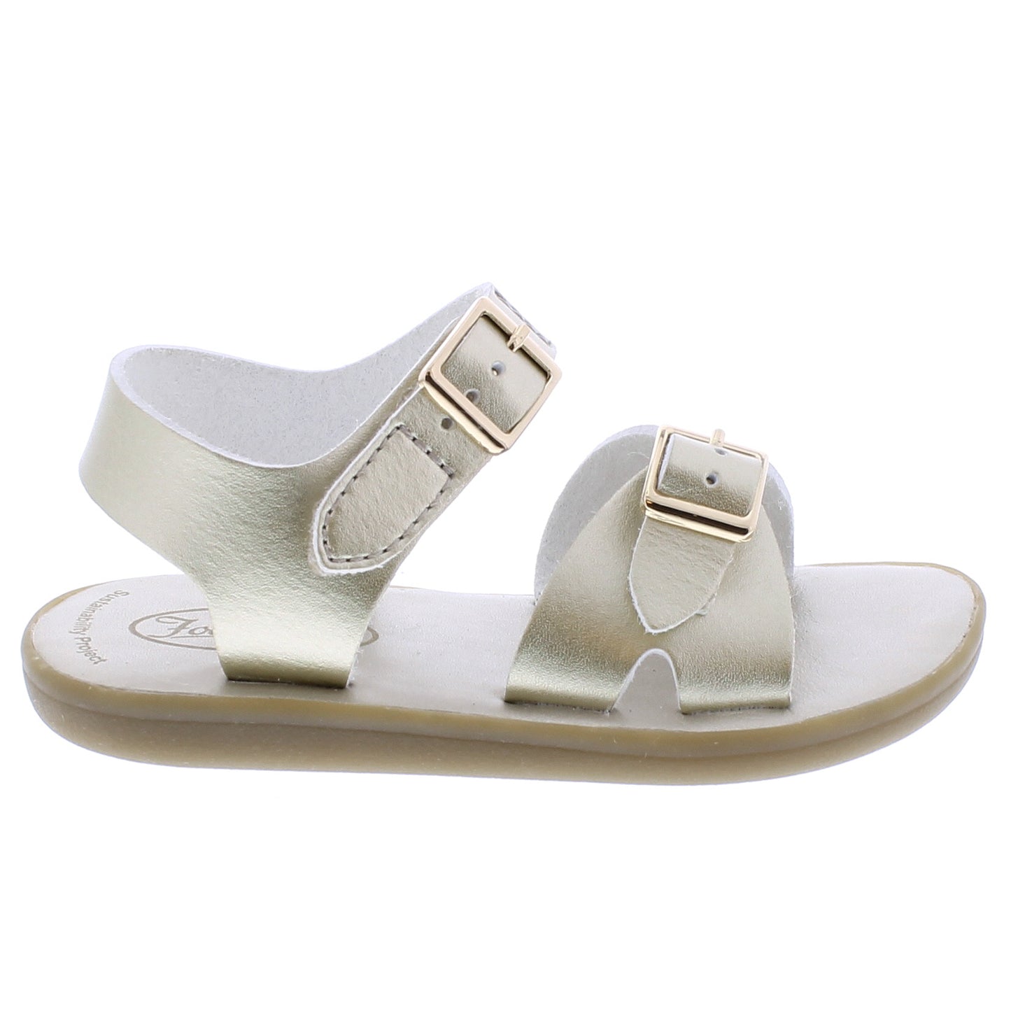 Footmates Shoes Eco-Tide - Soft Gold Microfiber