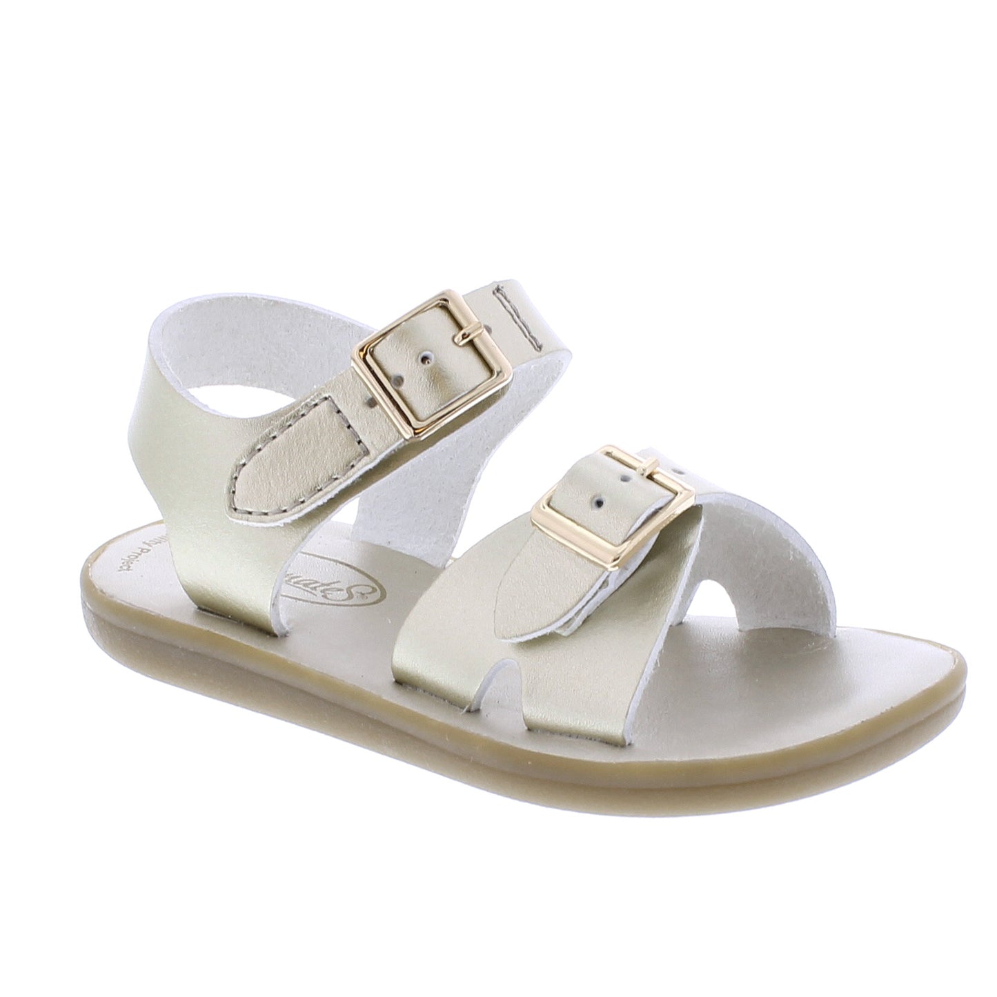 Footmates Shoes Eco-Tide - Soft Gold Microfiber