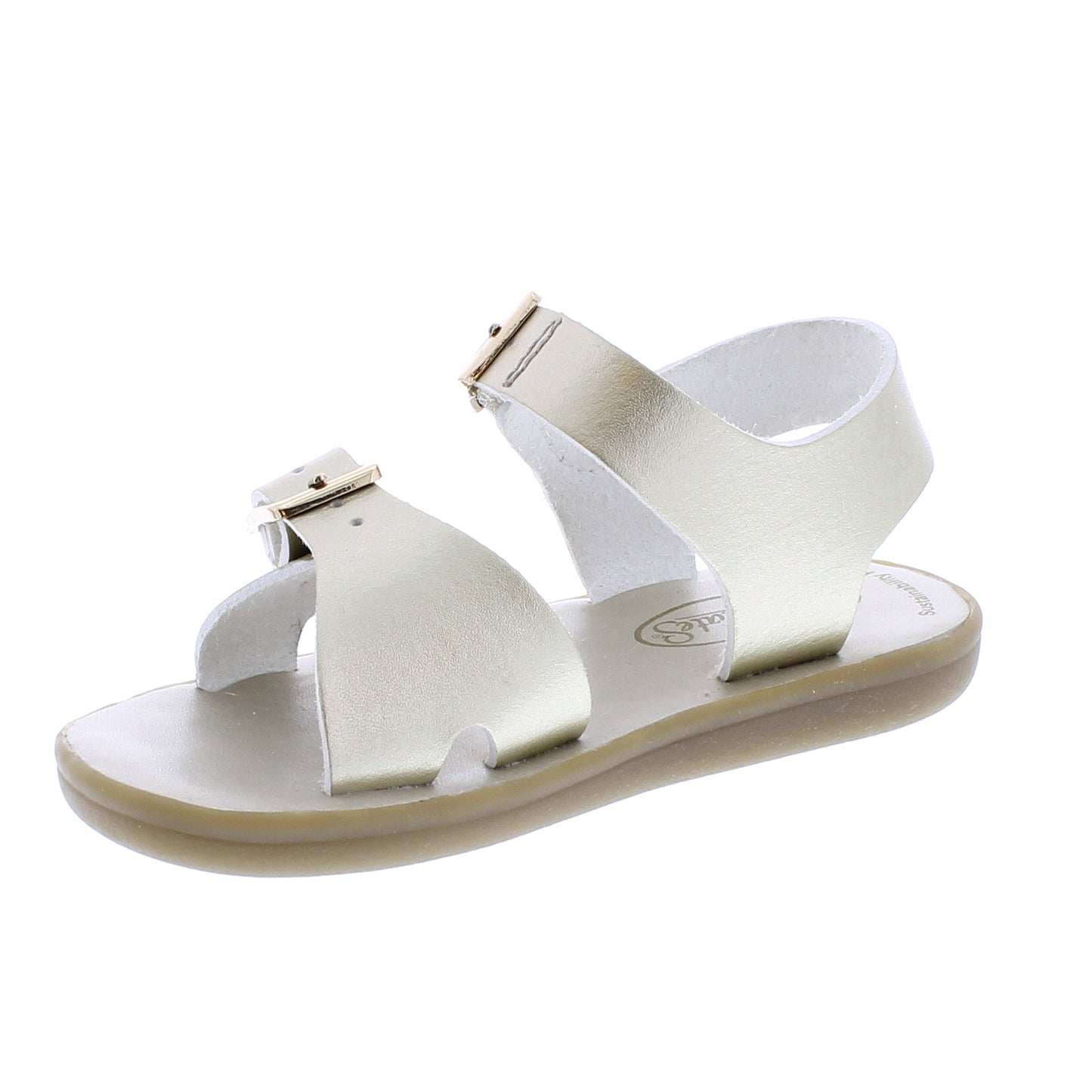 Footmates Shoes Eco-Tide - Soft Gold Microfiber