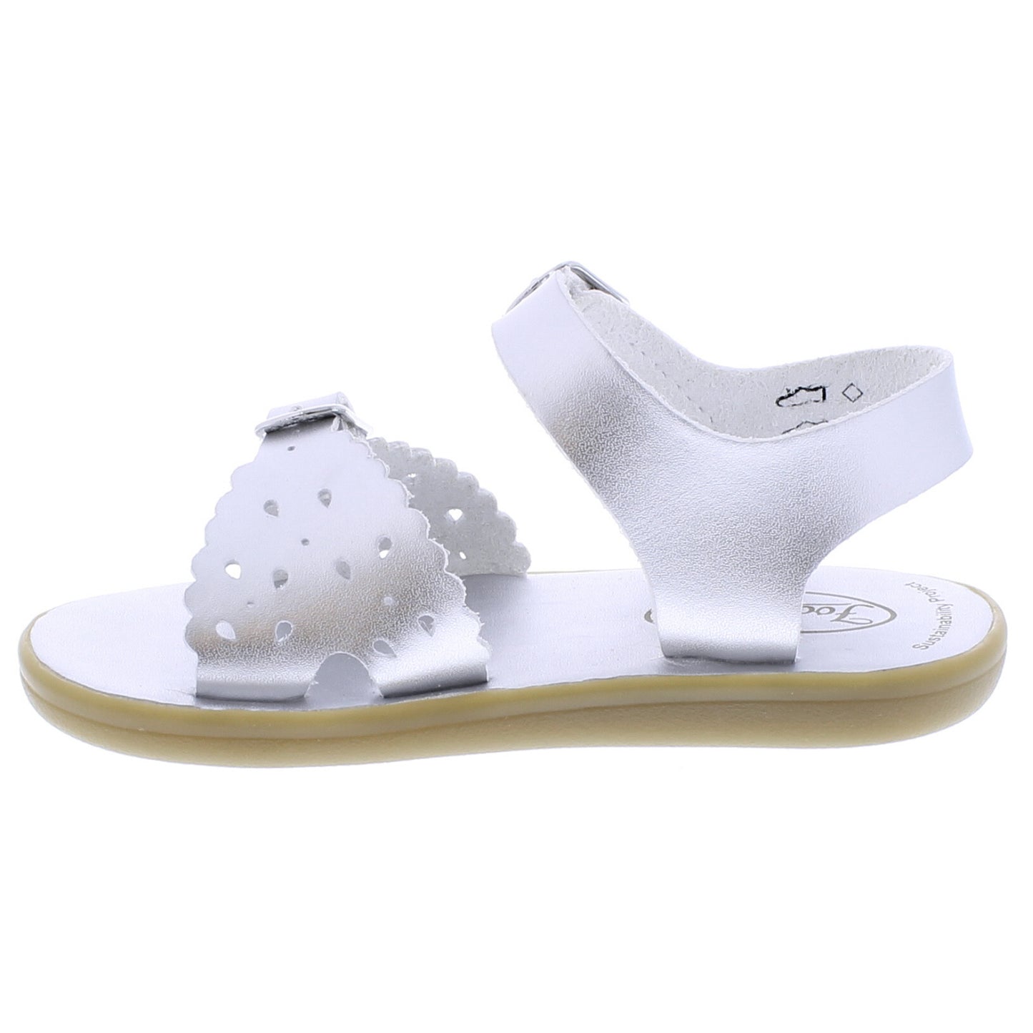 Footmates Shoes Eco-Ariel - Silver Microfiber
