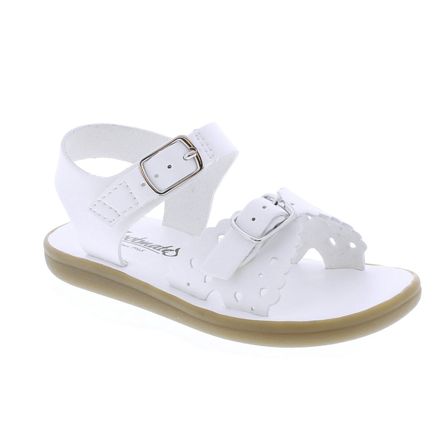 Footmates Shoes Eco-Ariel - White Microfiber