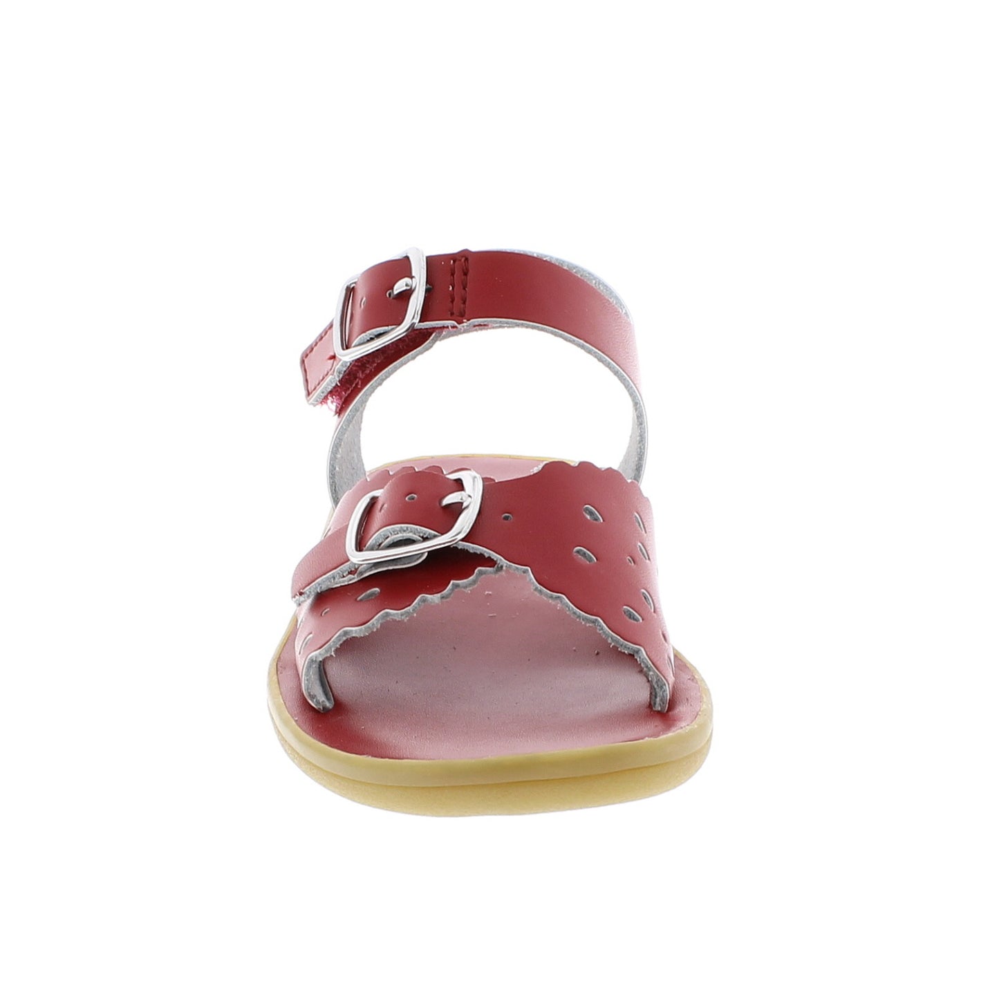 Footmates Shoes Eco-Ariel - Apple Red Microfiber