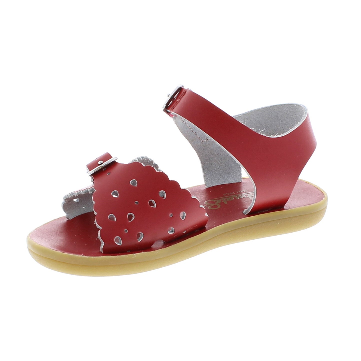 Footmates Shoes Eco-Ariel - Apple Red Microfiber