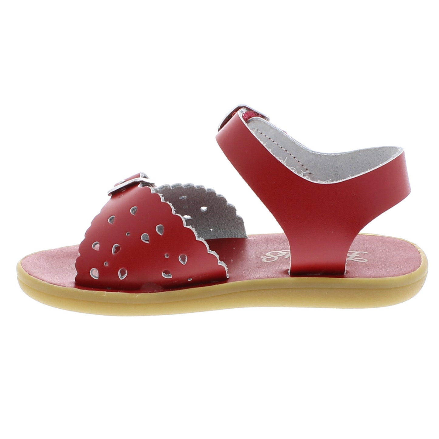 Footmates Shoes Eco-Ariel - Apple Red Microfiber